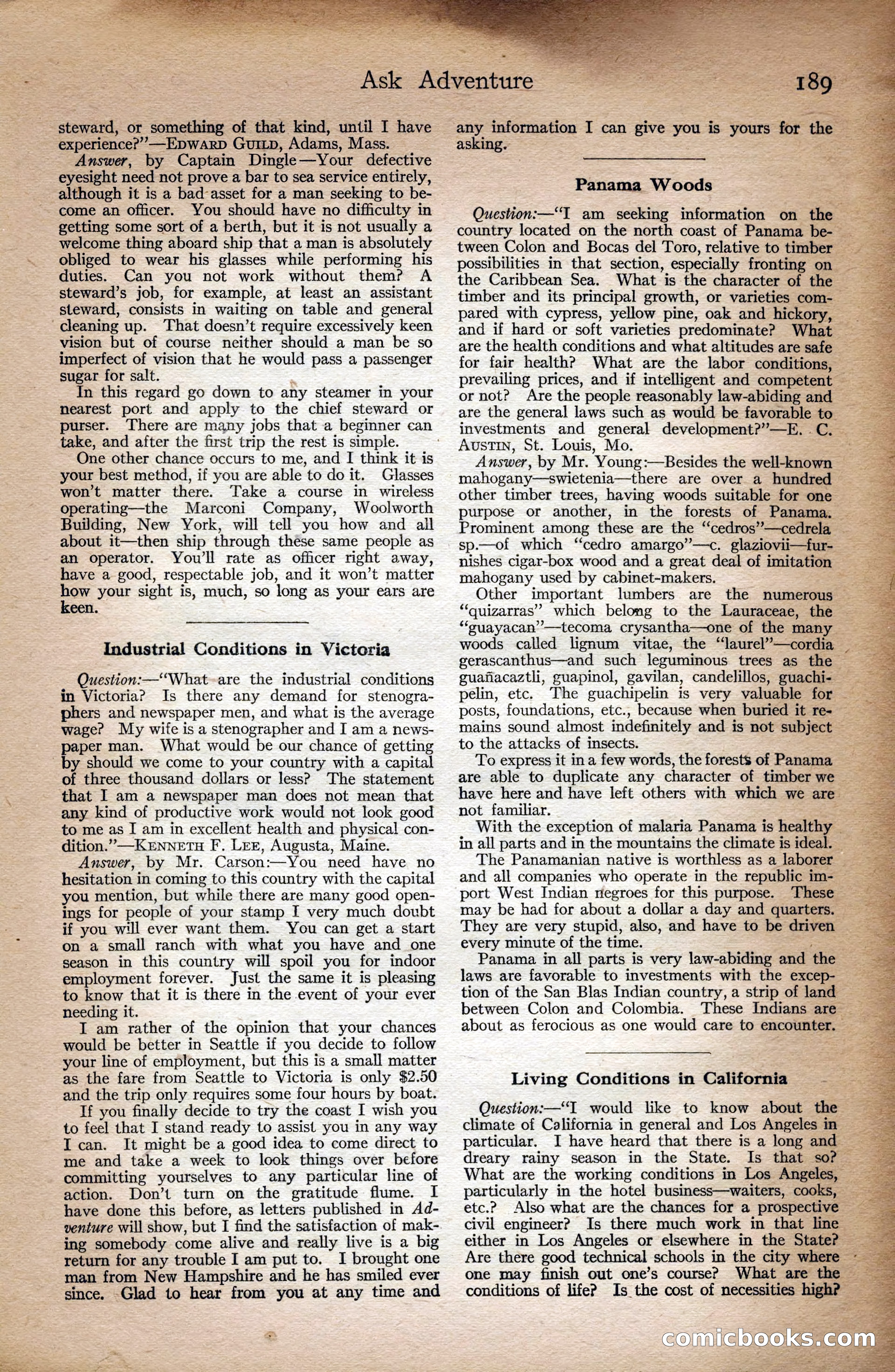 Adventure Magazine Cover — page 191 of 196