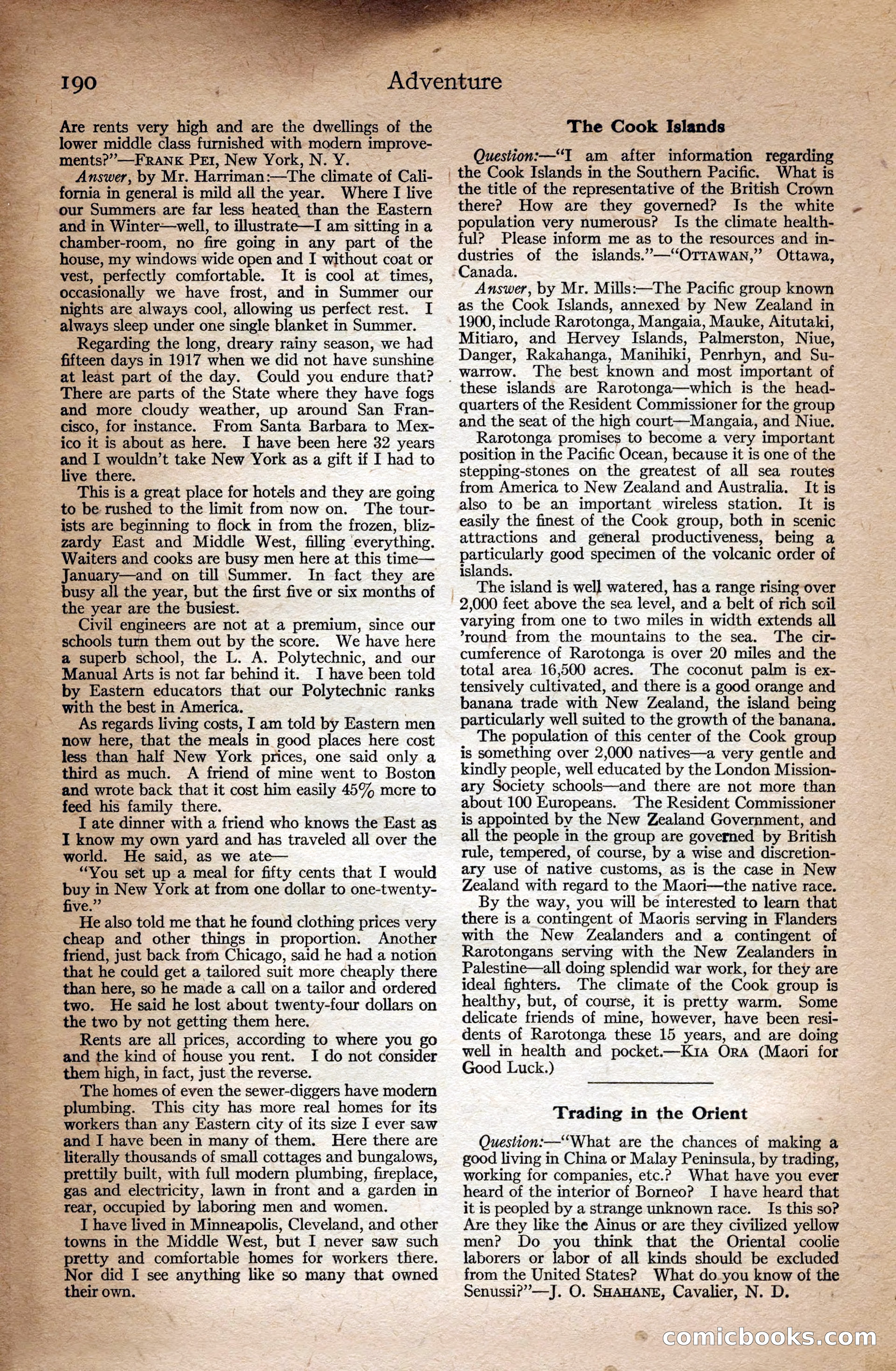 Adventure Magazine Cover — page 192 of 196