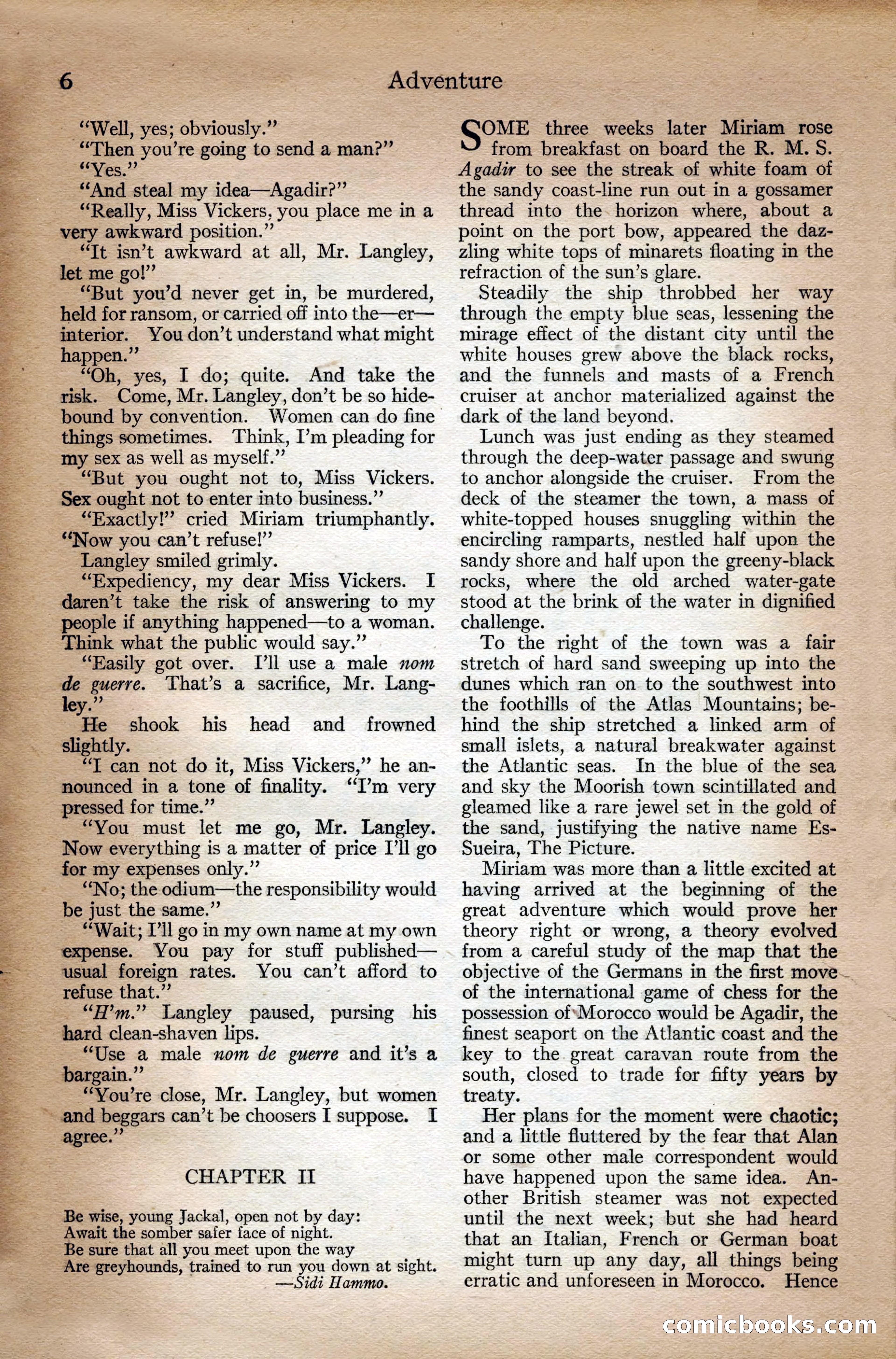 Adventure Magazine Cover — page 8 of 196