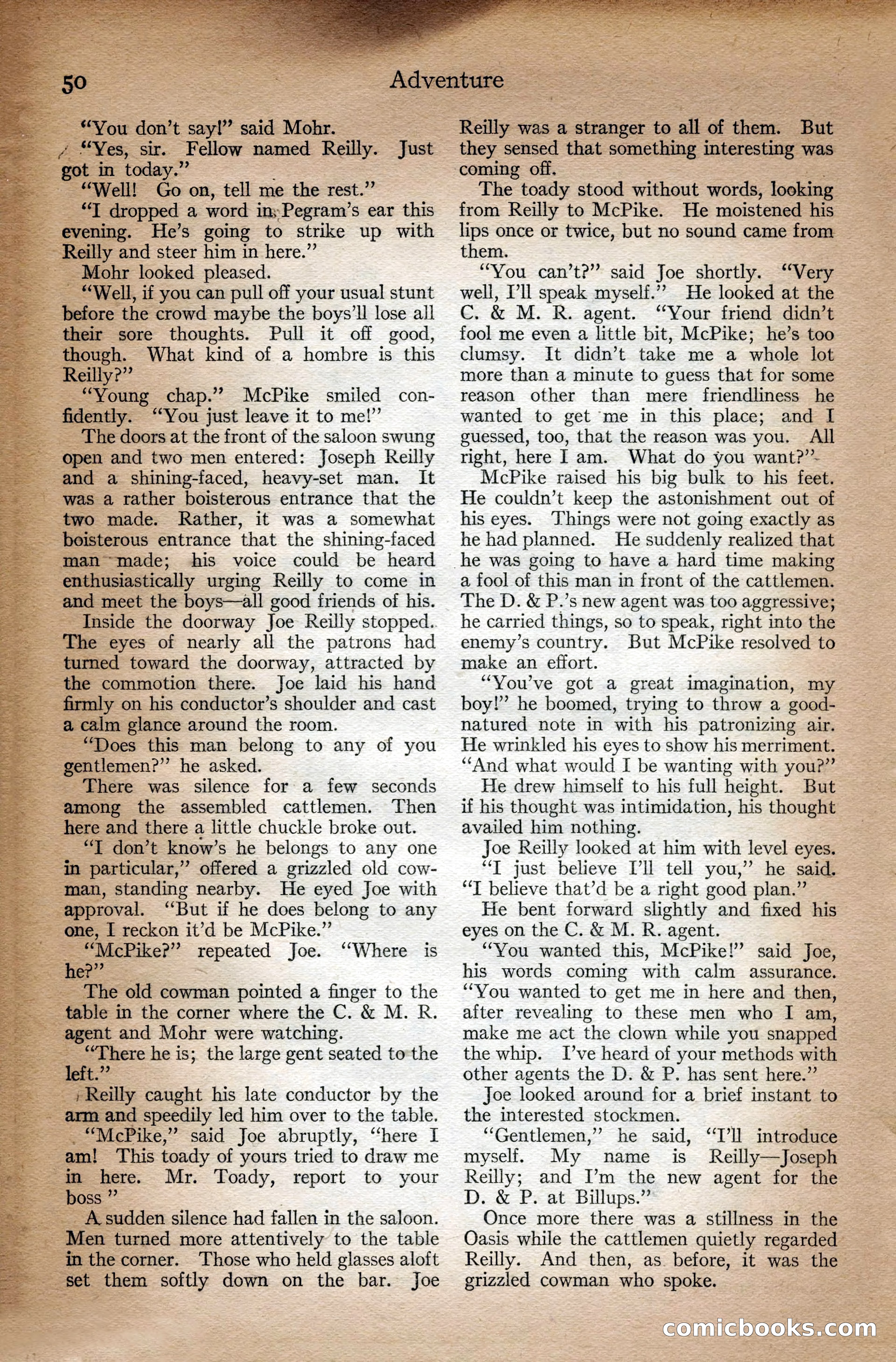 Adventure Magazine Cover — page 52 of 196