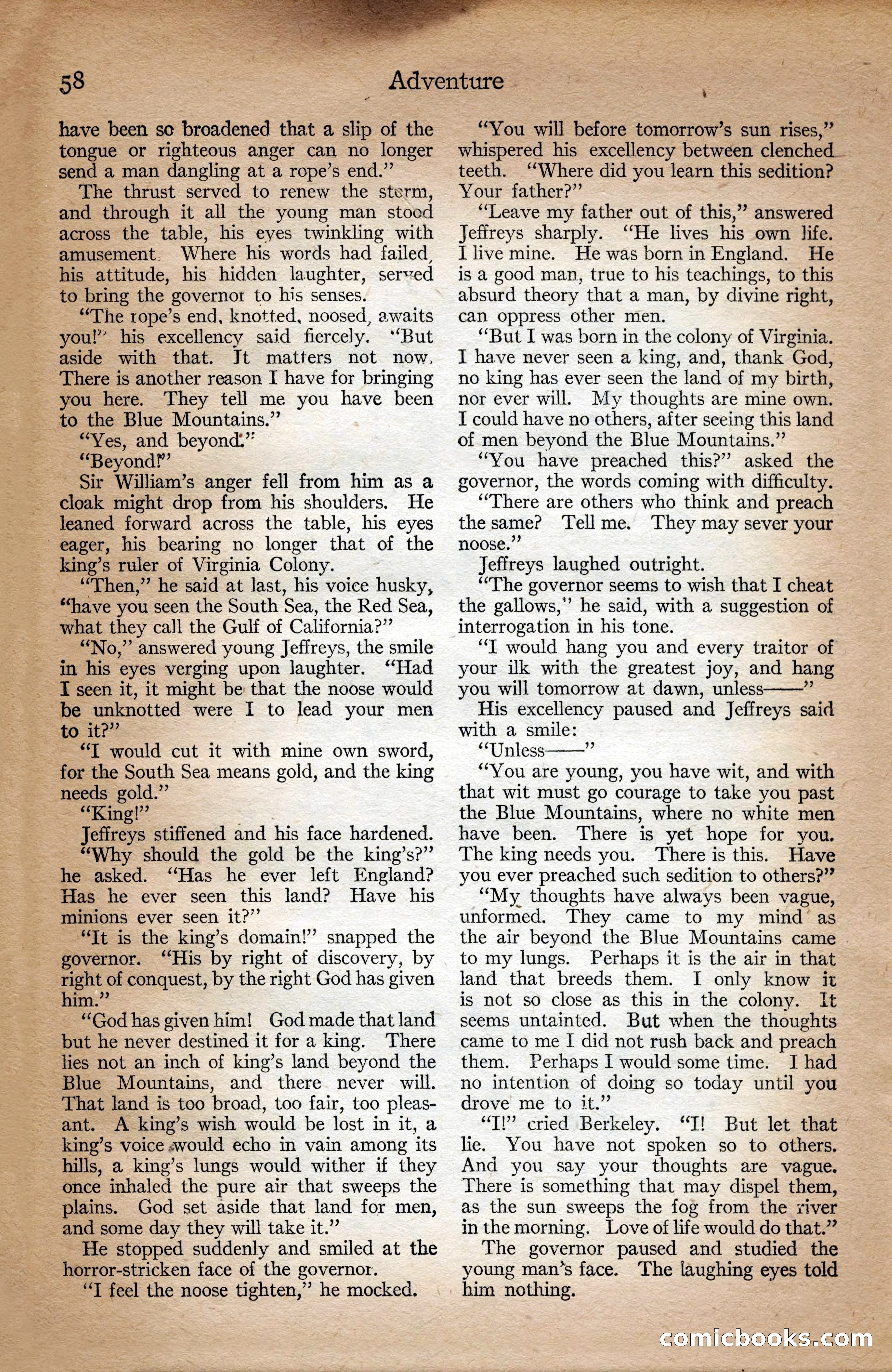 Adventure Magazine Cover — page 60 of 196