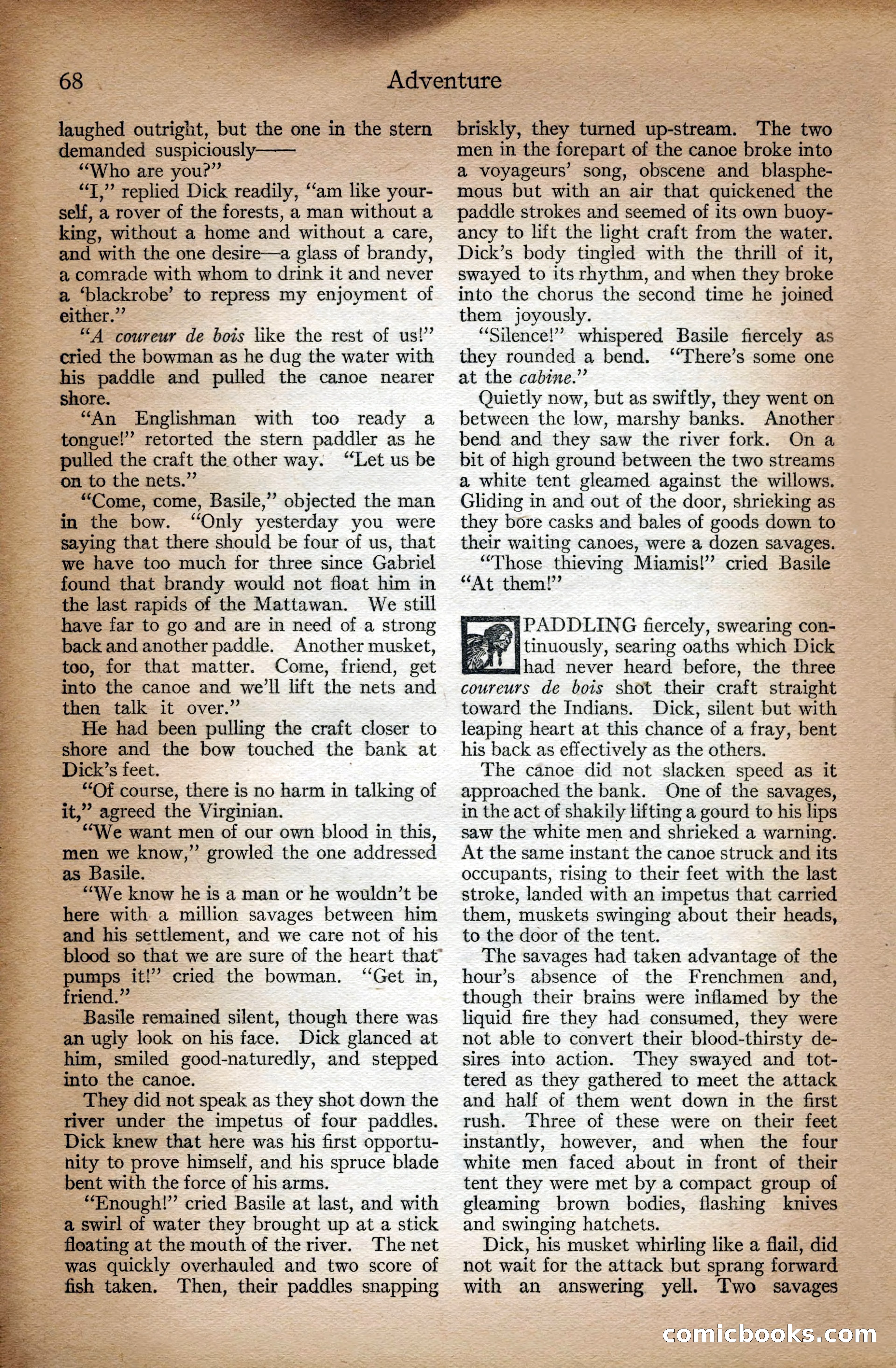 Adventure Magazine Cover — page 70 of 196
