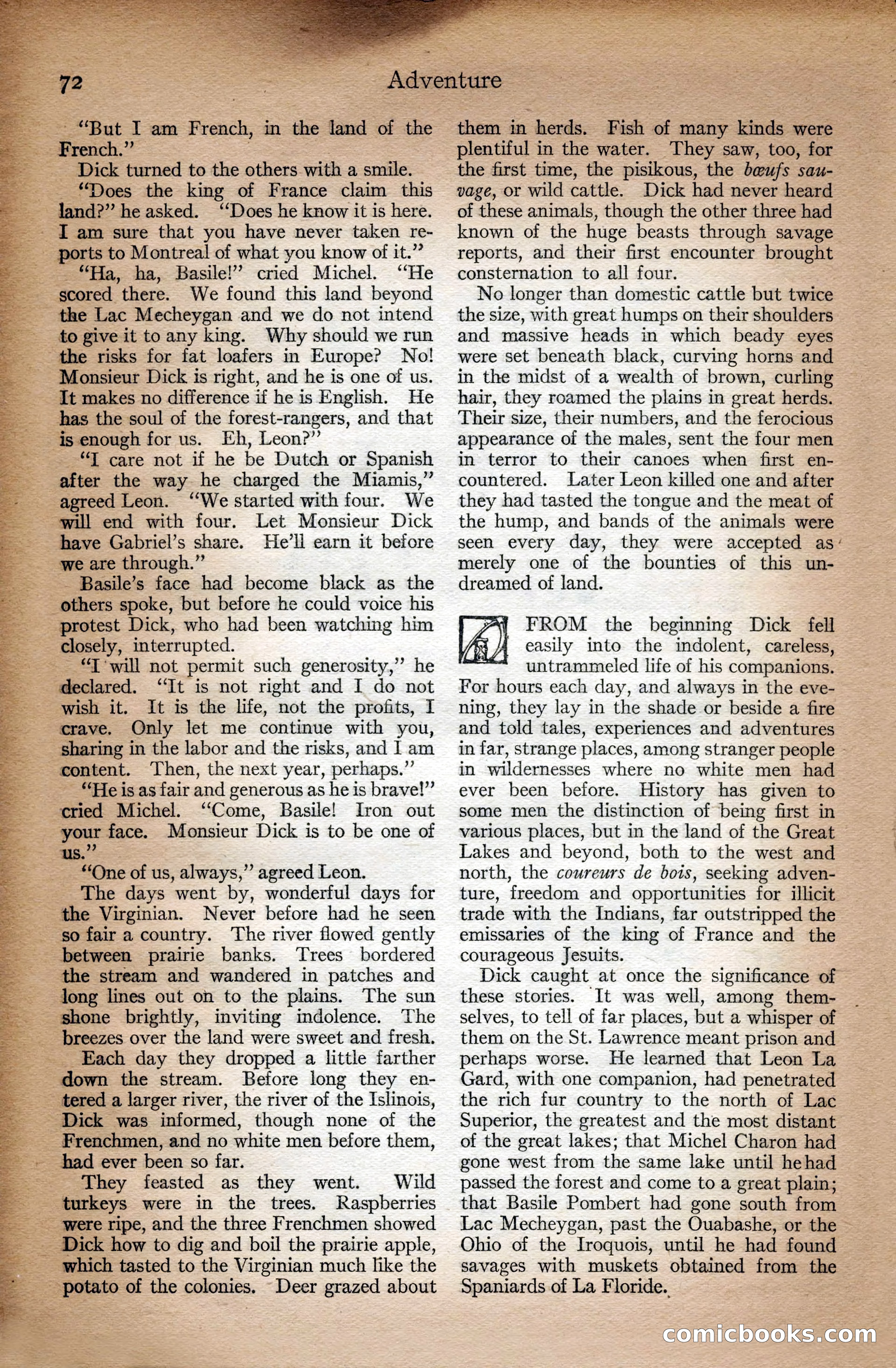 Adventure Magazine Cover — page 74 of 196