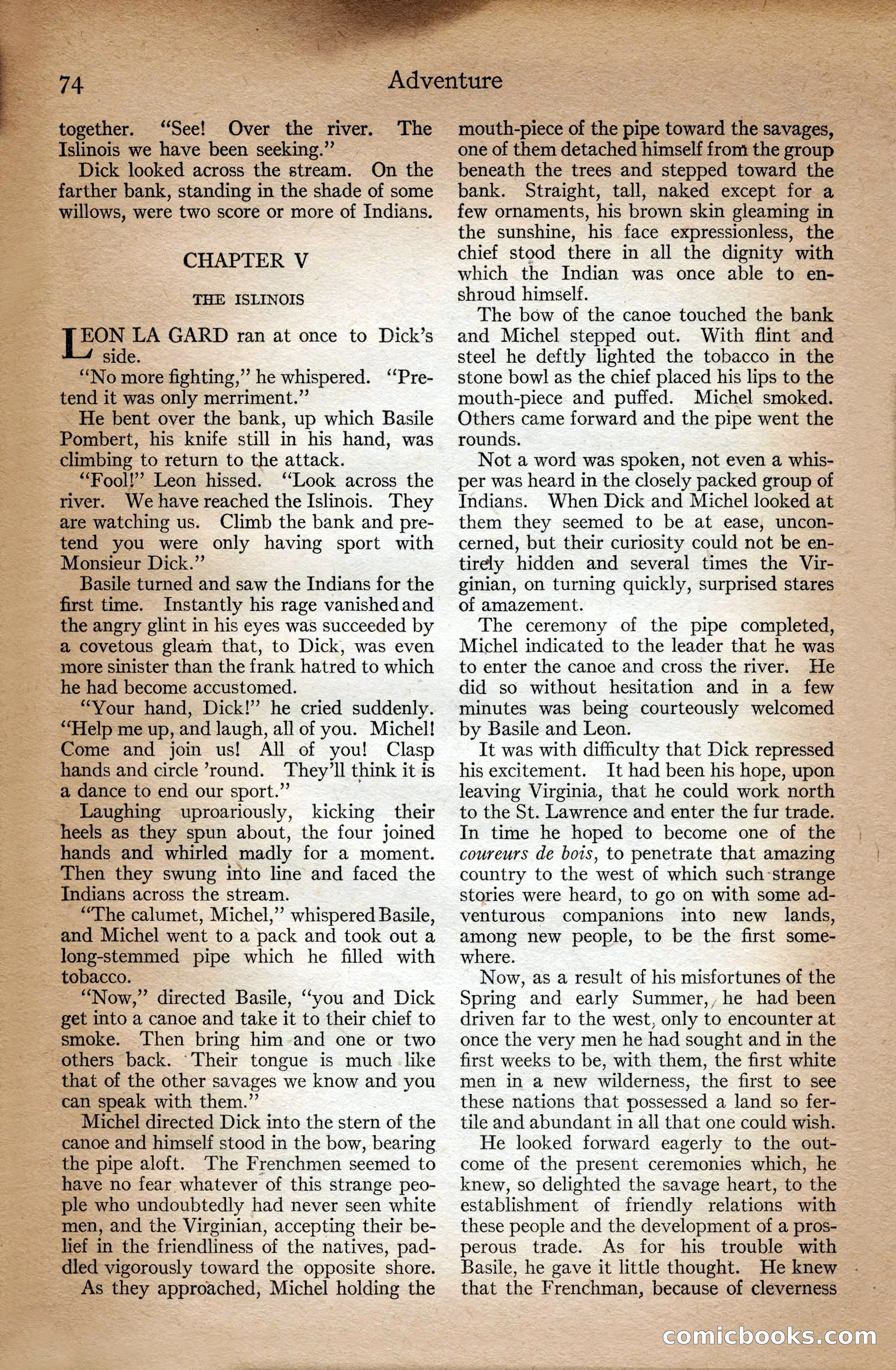 Adventure Magazine Cover — page 76 of 196