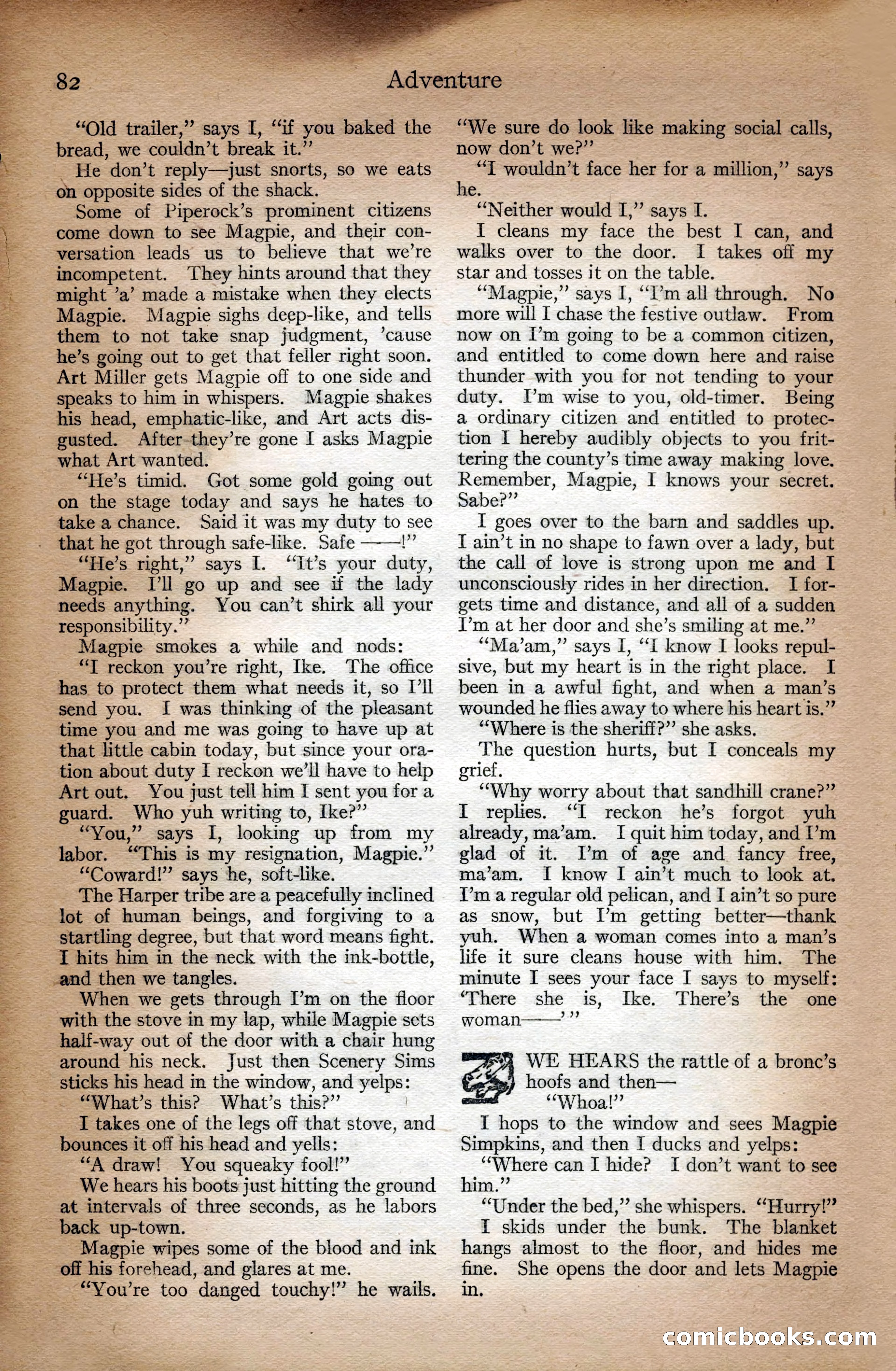 Adventure Magazine Cover — page 84 of 196