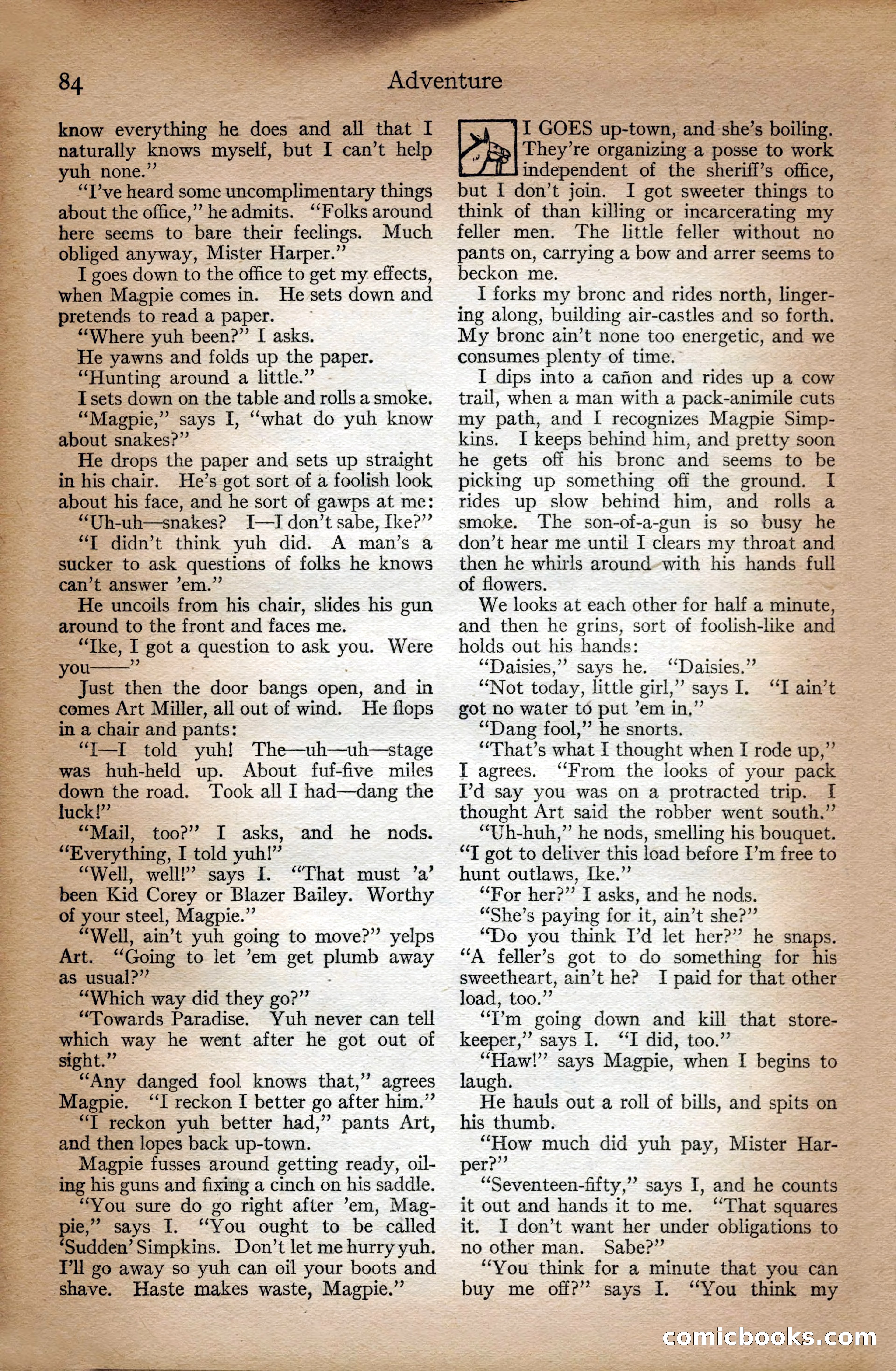 Adventure Magazine Cover — page 86 of 196