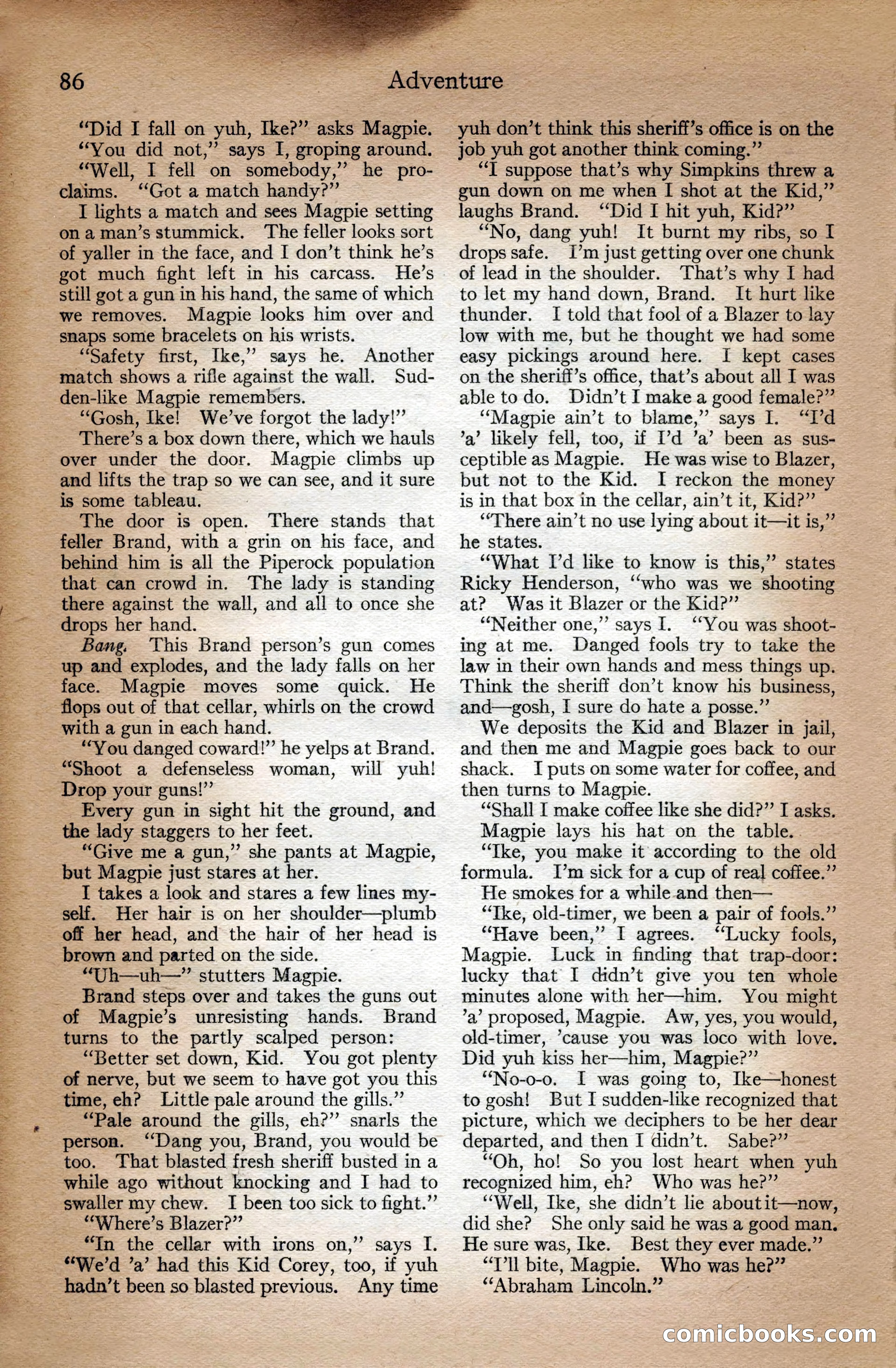 Adventure Magazine Cover — page 88 of 196