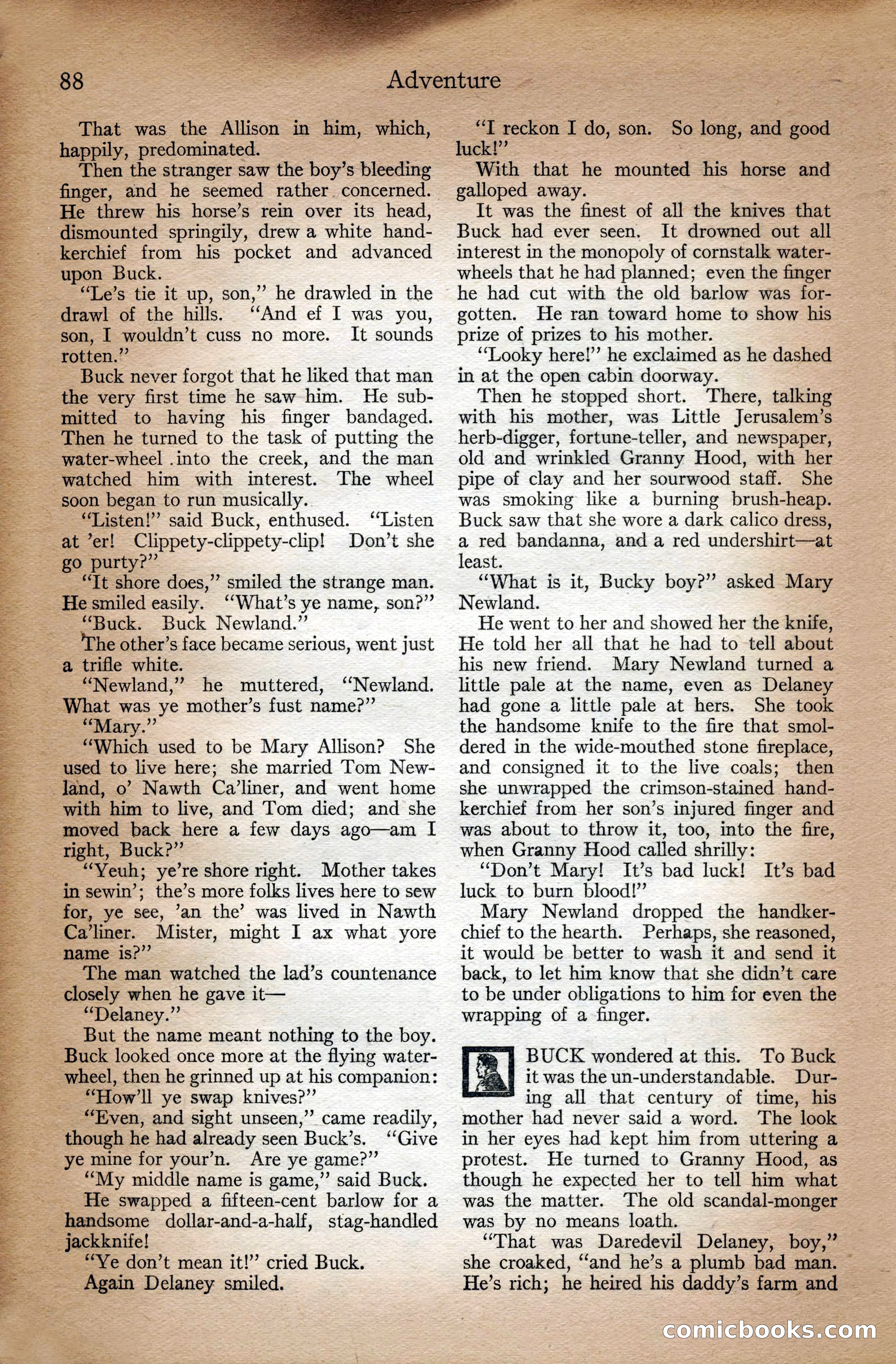 Adventure Magazine Cover — page 90 of 196