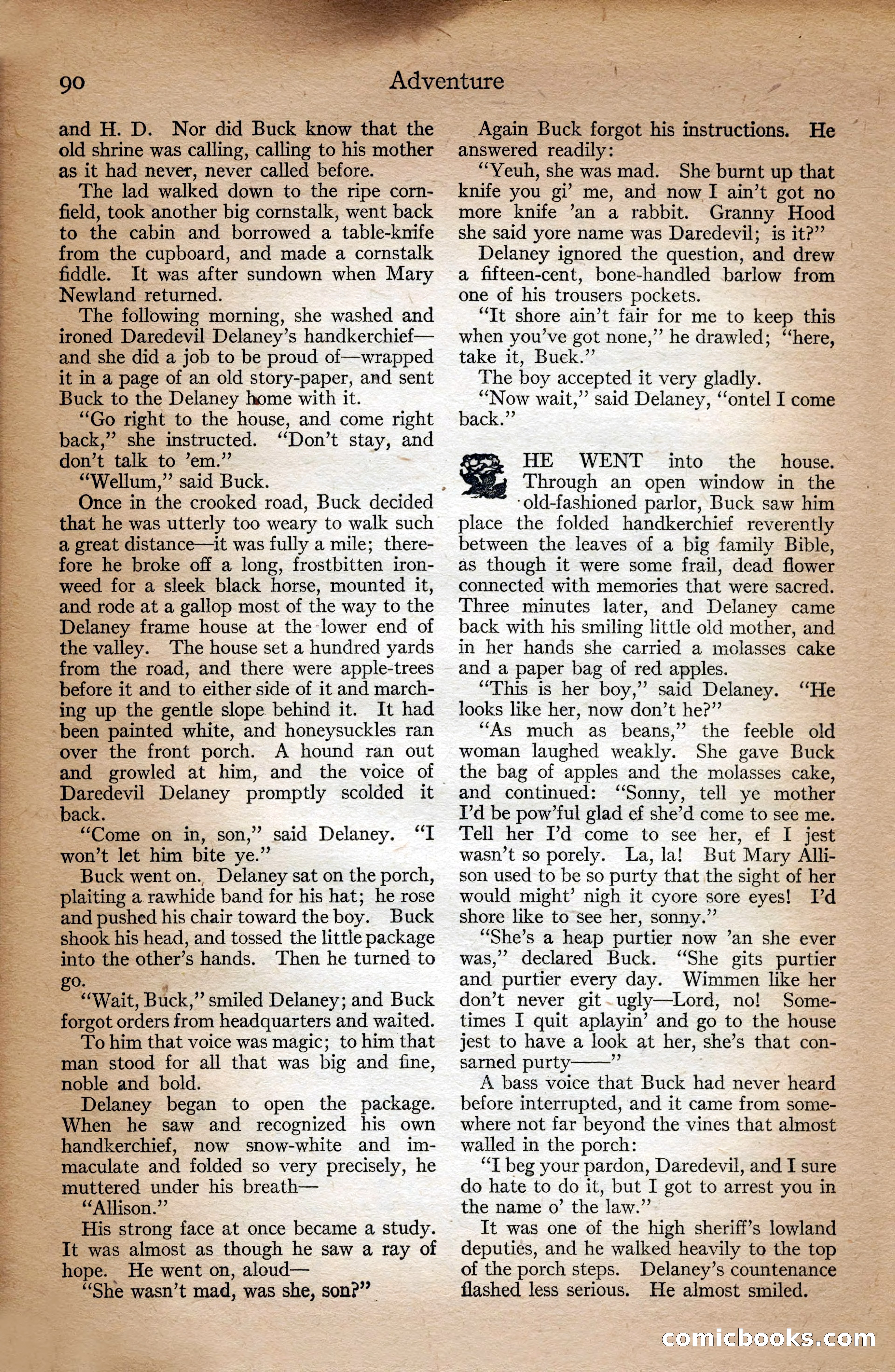 Adventure Magazine Cover — page 92 of 196