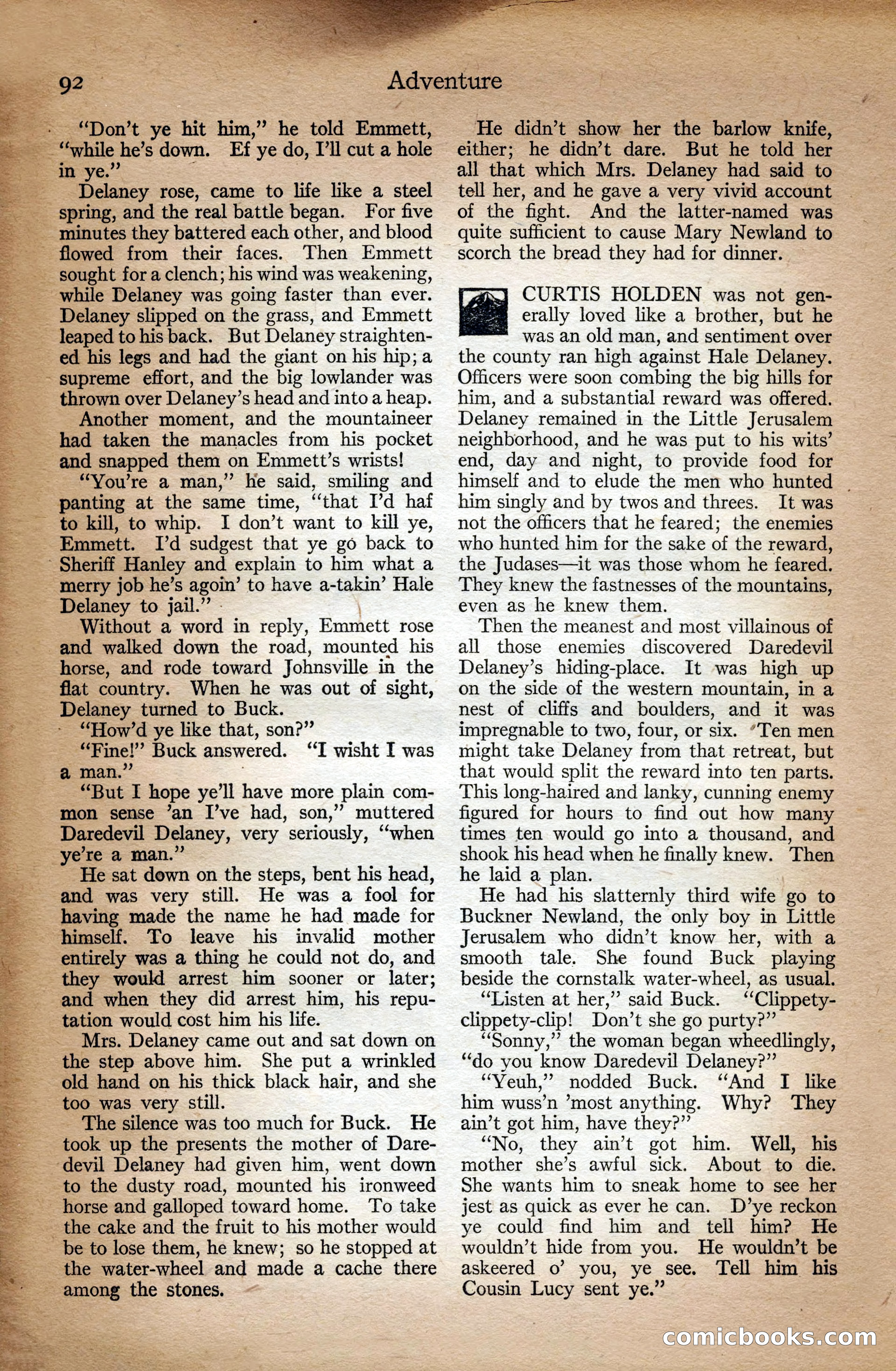 Adventure Magazine Cover — page 94 of 196