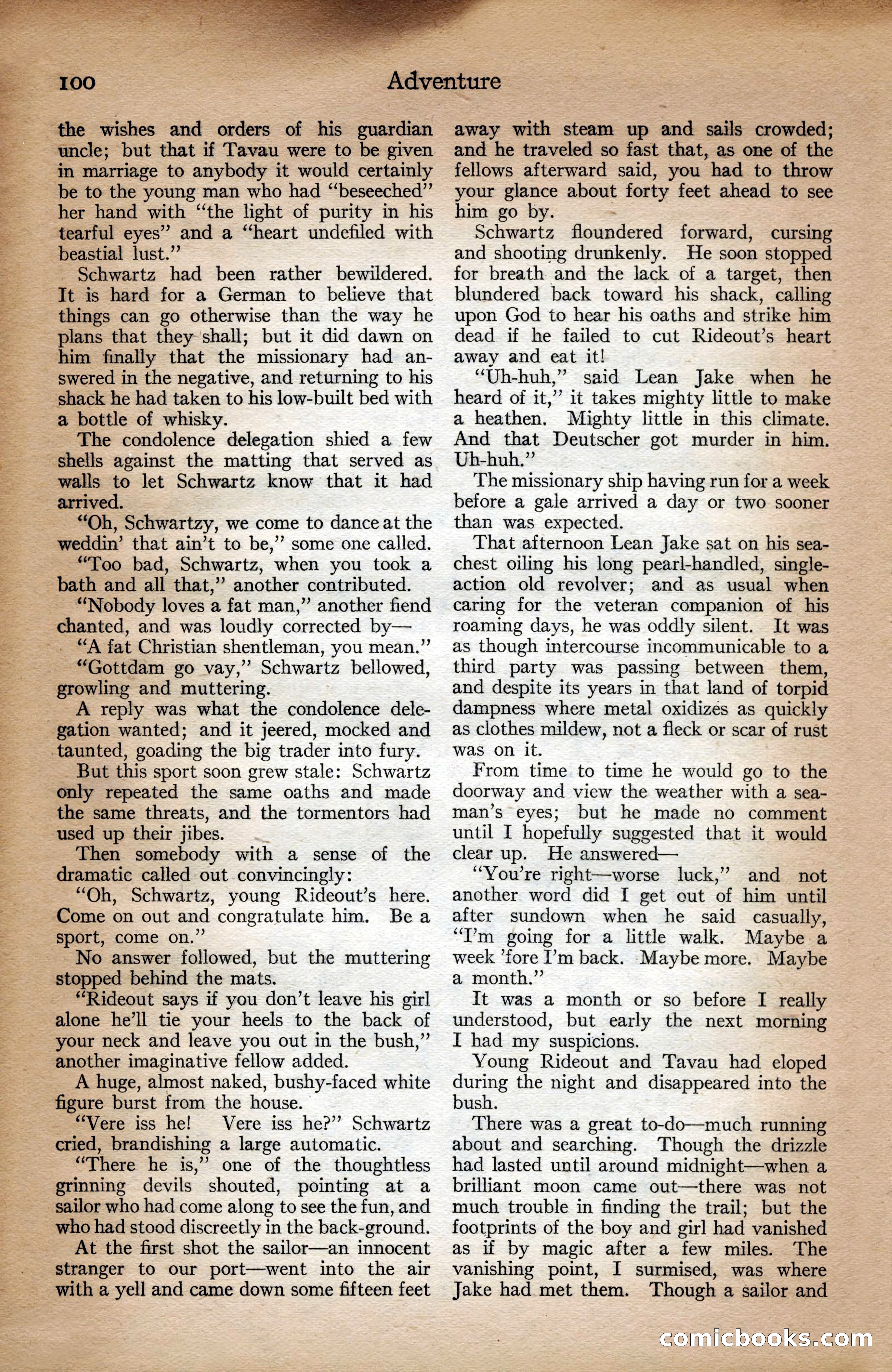Adventure Magazine Cover — page 102 of 196
