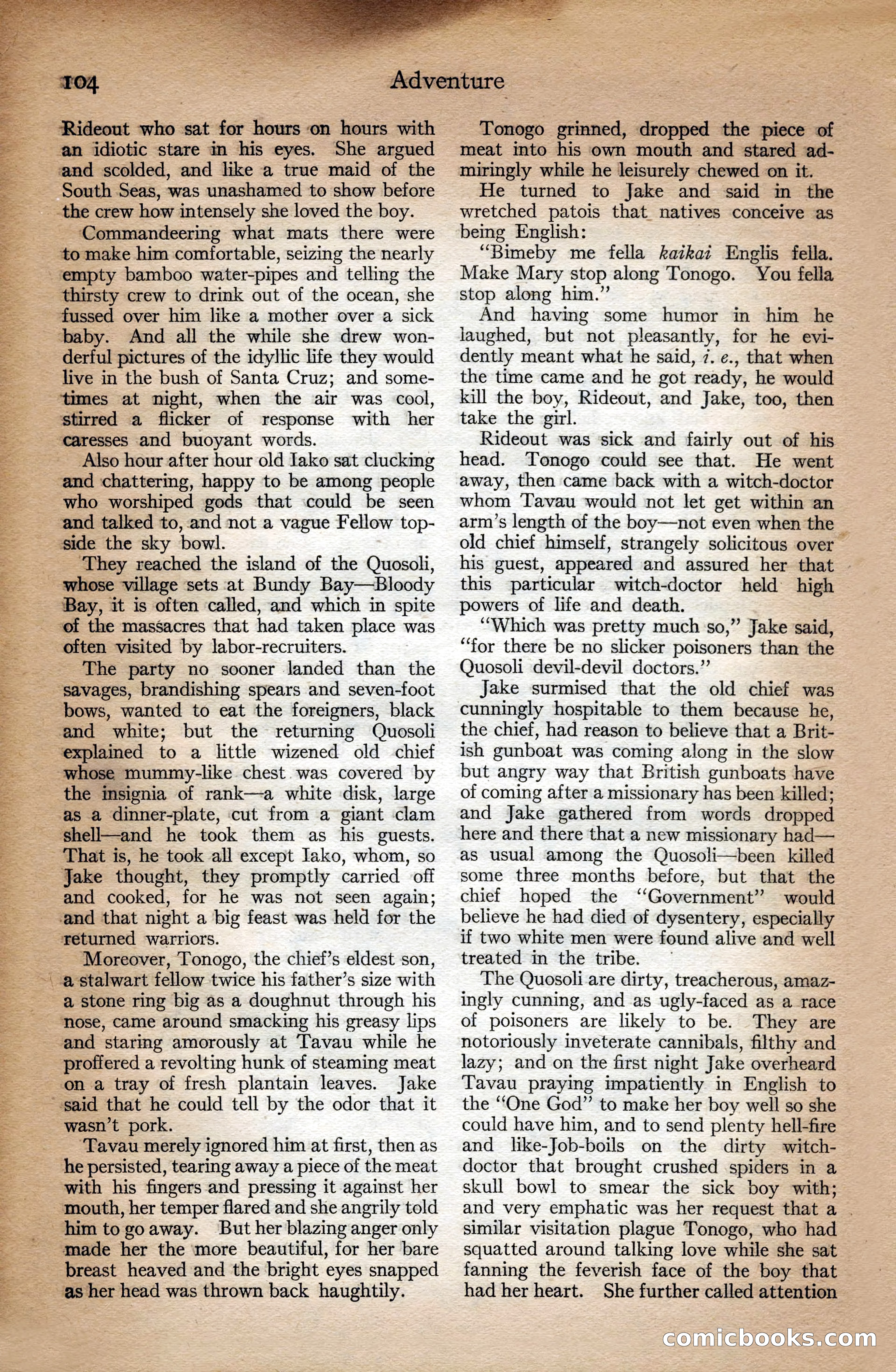 Adventure Magazine Cover — page 106 of 196