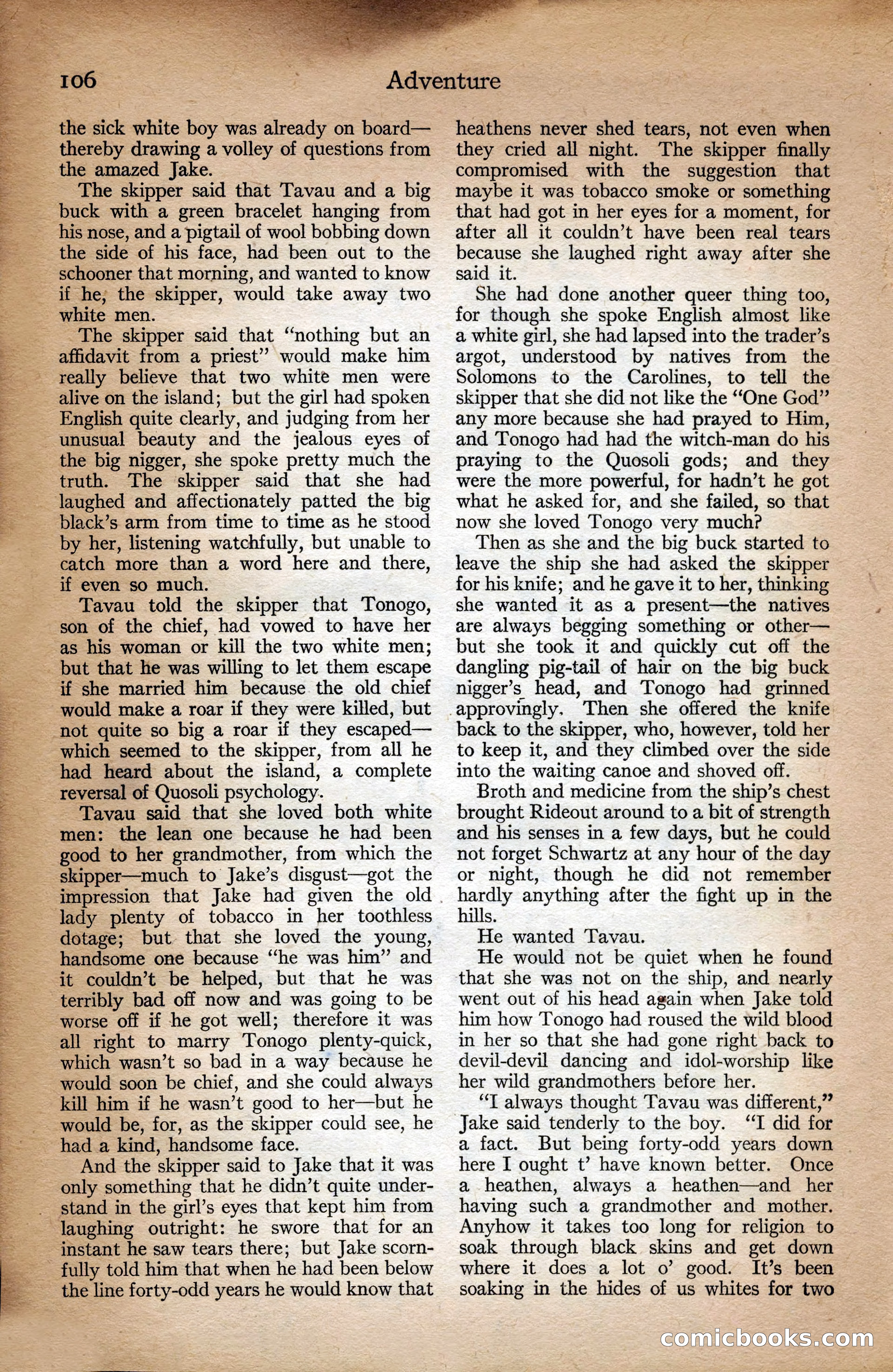 Adventure Magazine Cover — page 108 of 196