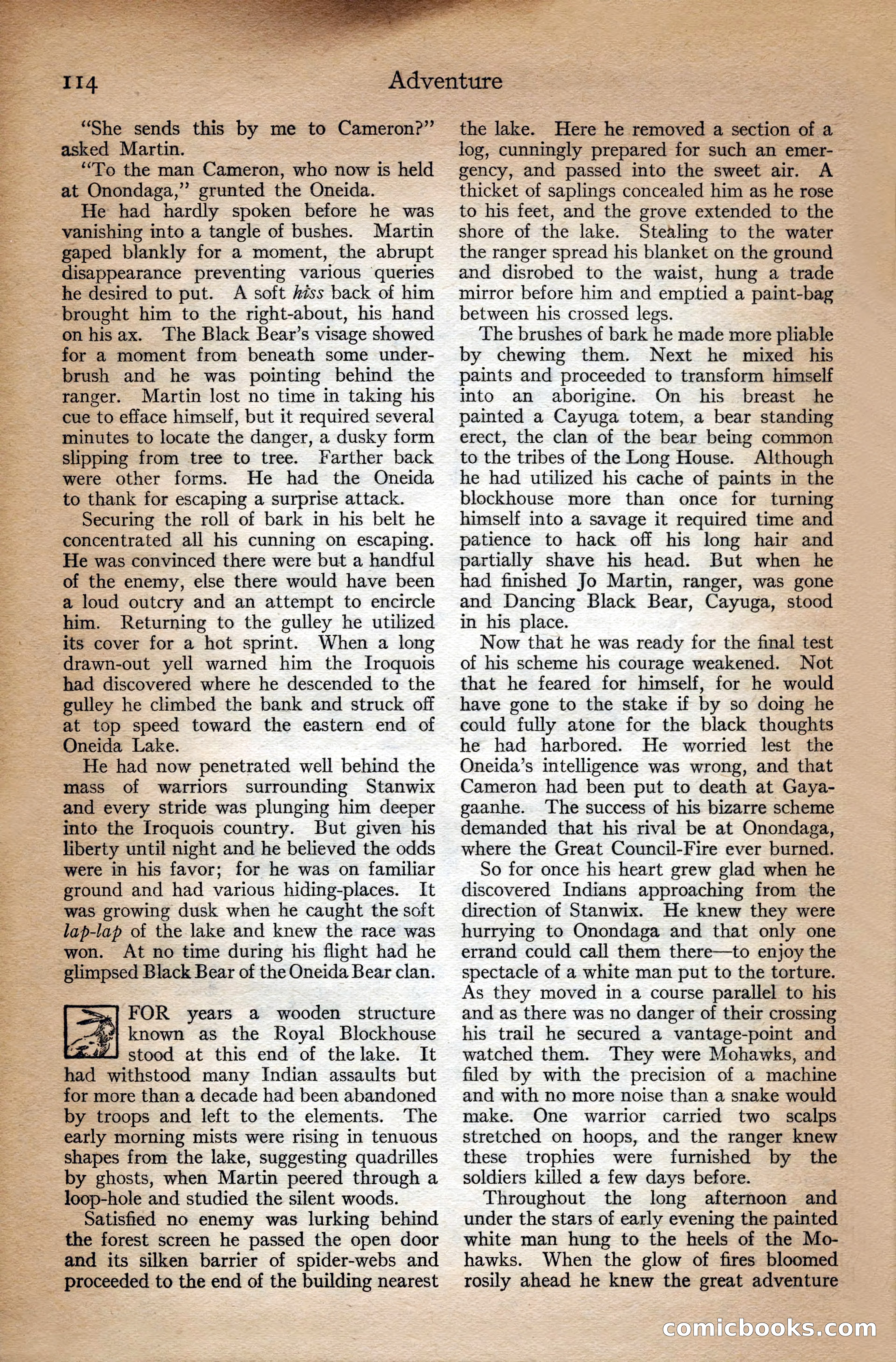 Adventure Magazine Cover — page 116 of 196