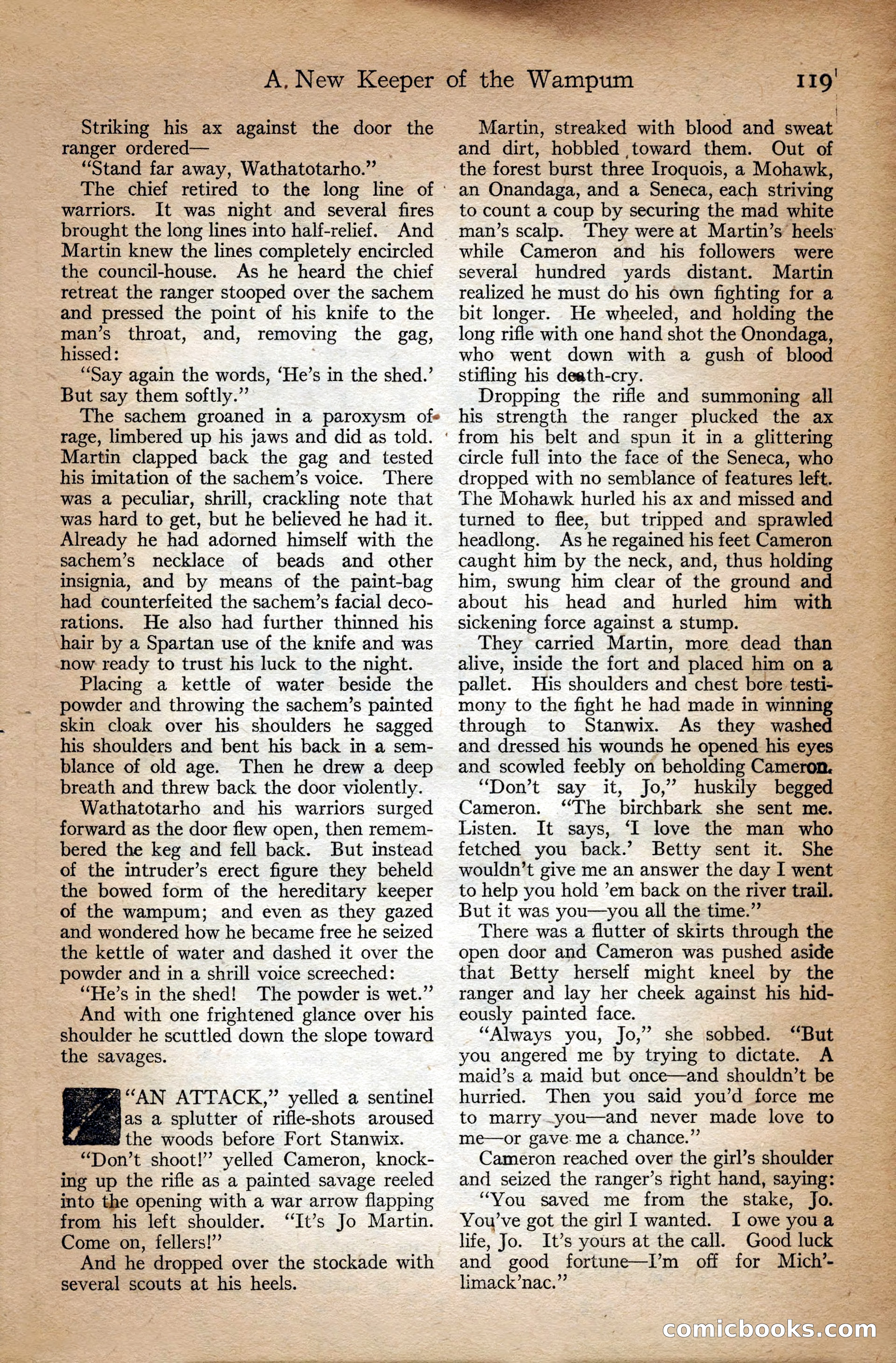 Adventure Magazine Cover — page 121 of 196