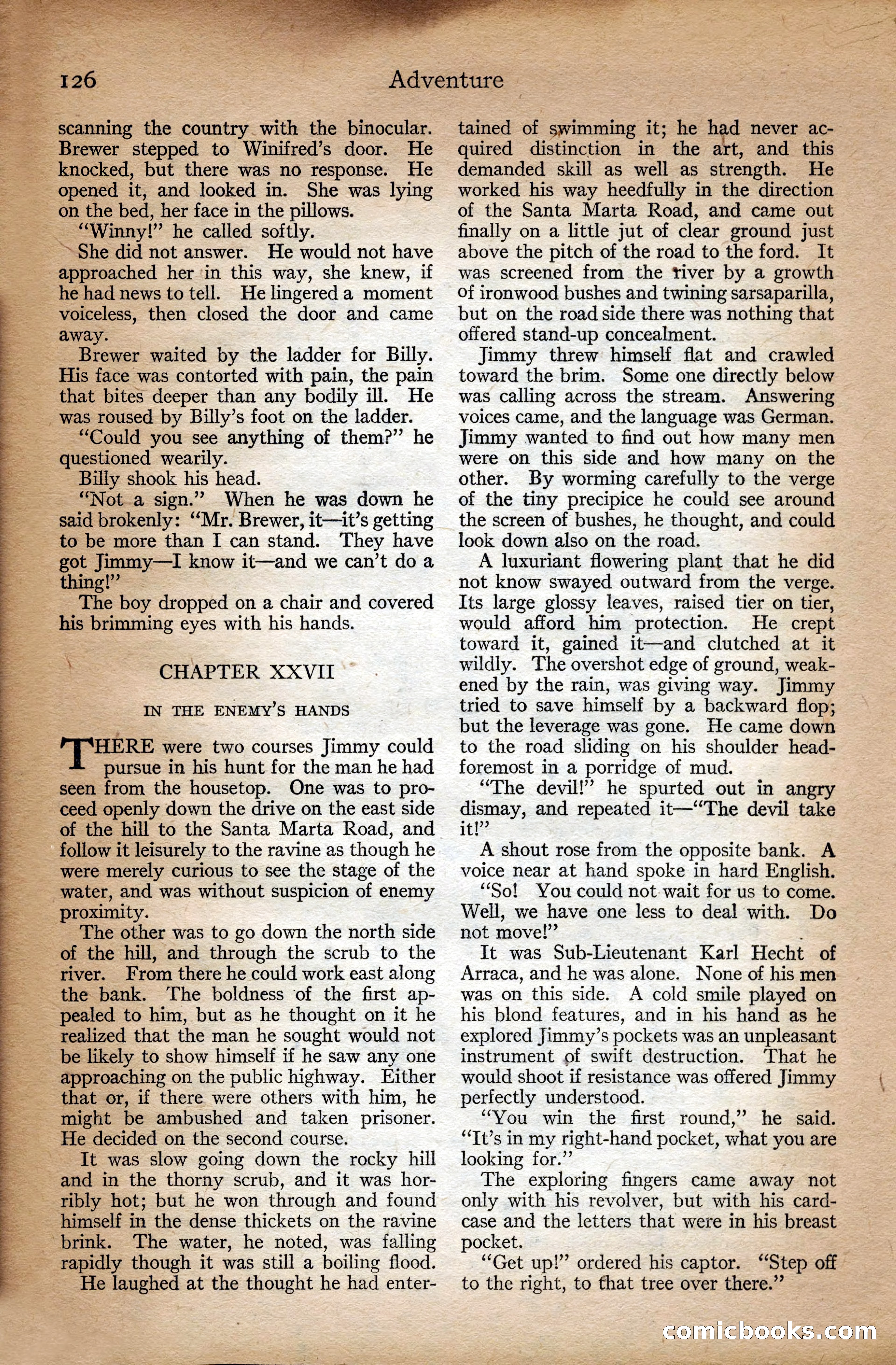 Adventure Magazine Cover — page 128 of 196