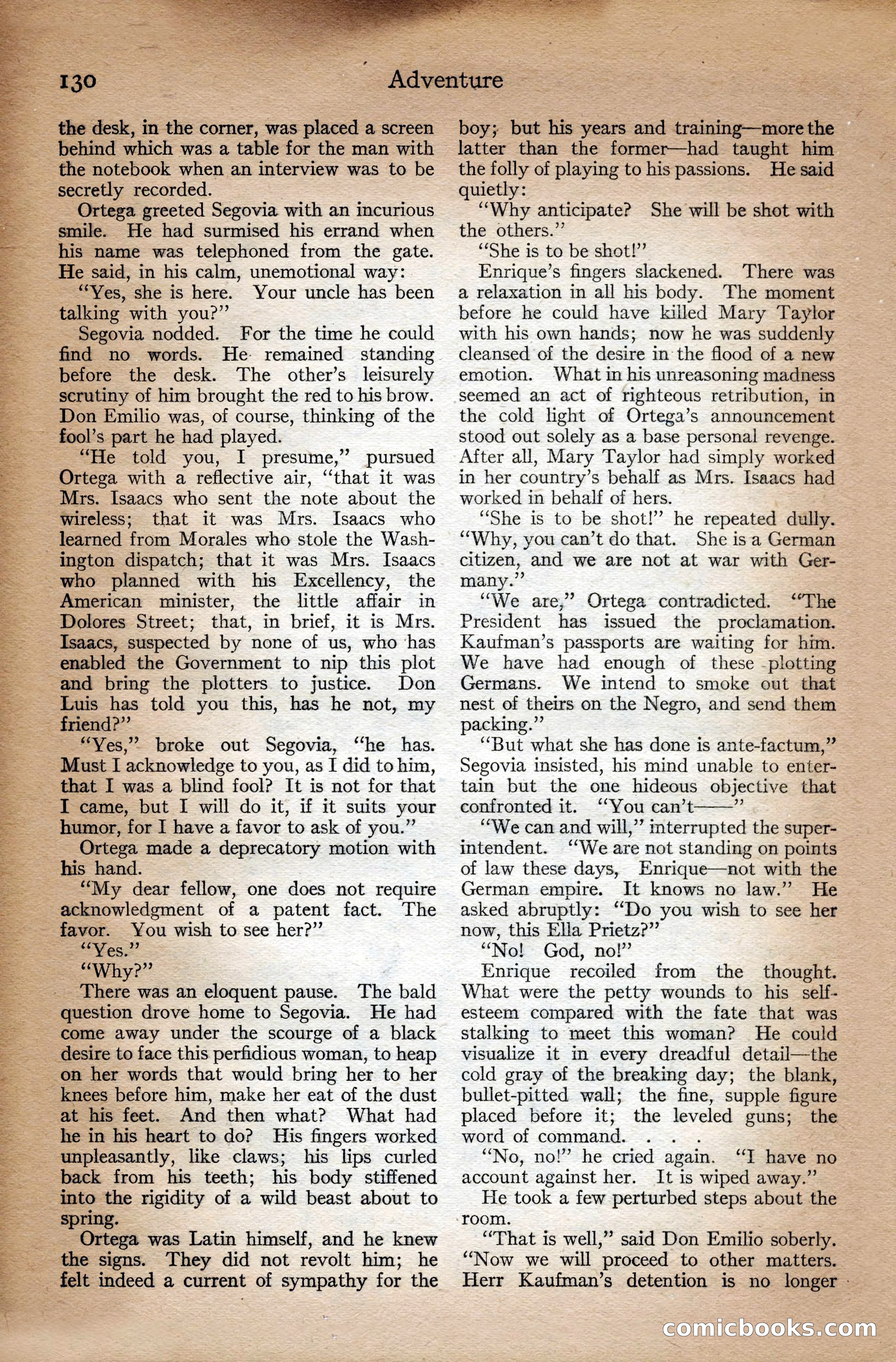 Adventure Magazine Cover — page 132 of 196