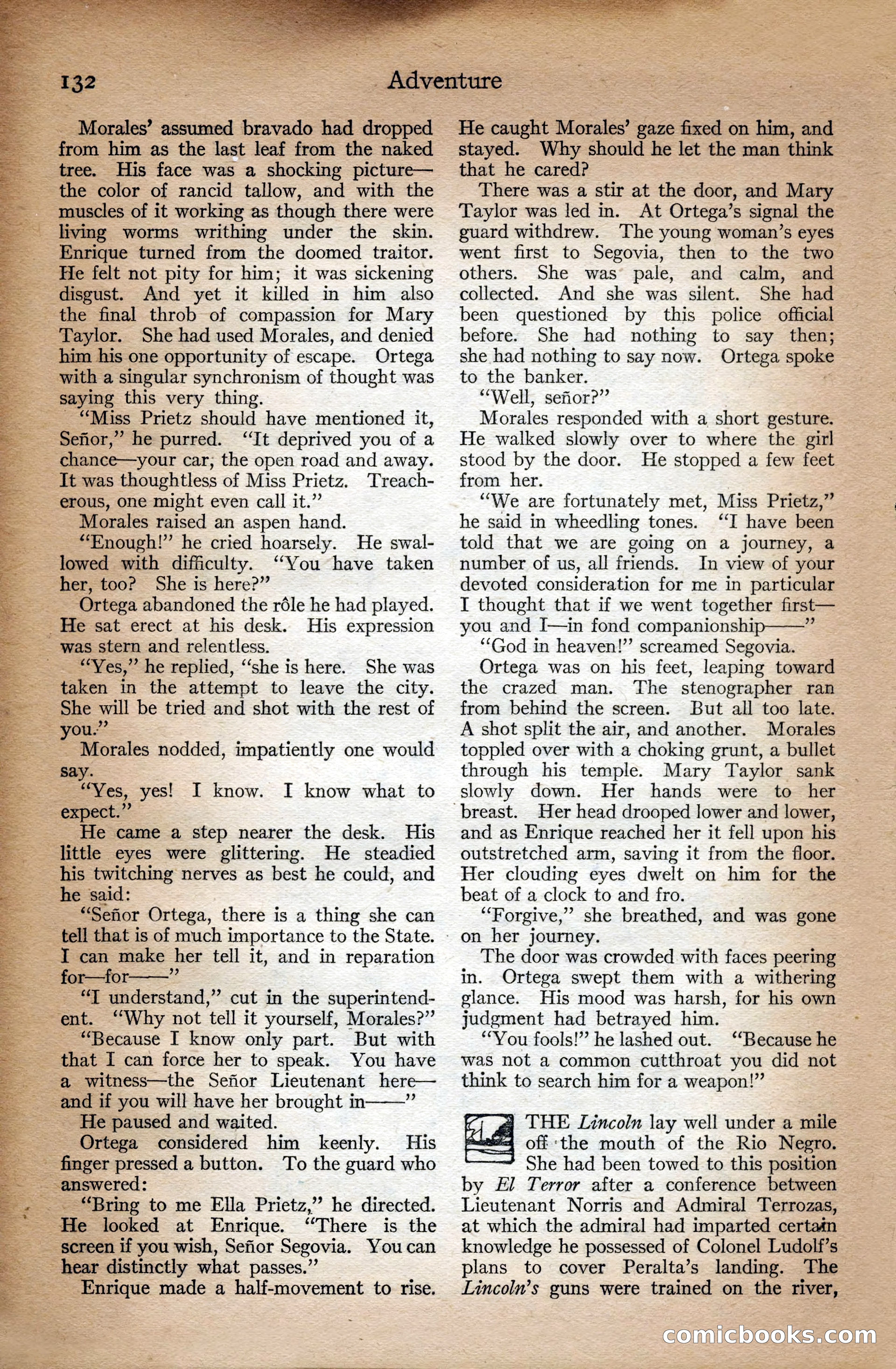 Adventure Magazine Cover — page 134 of 196
