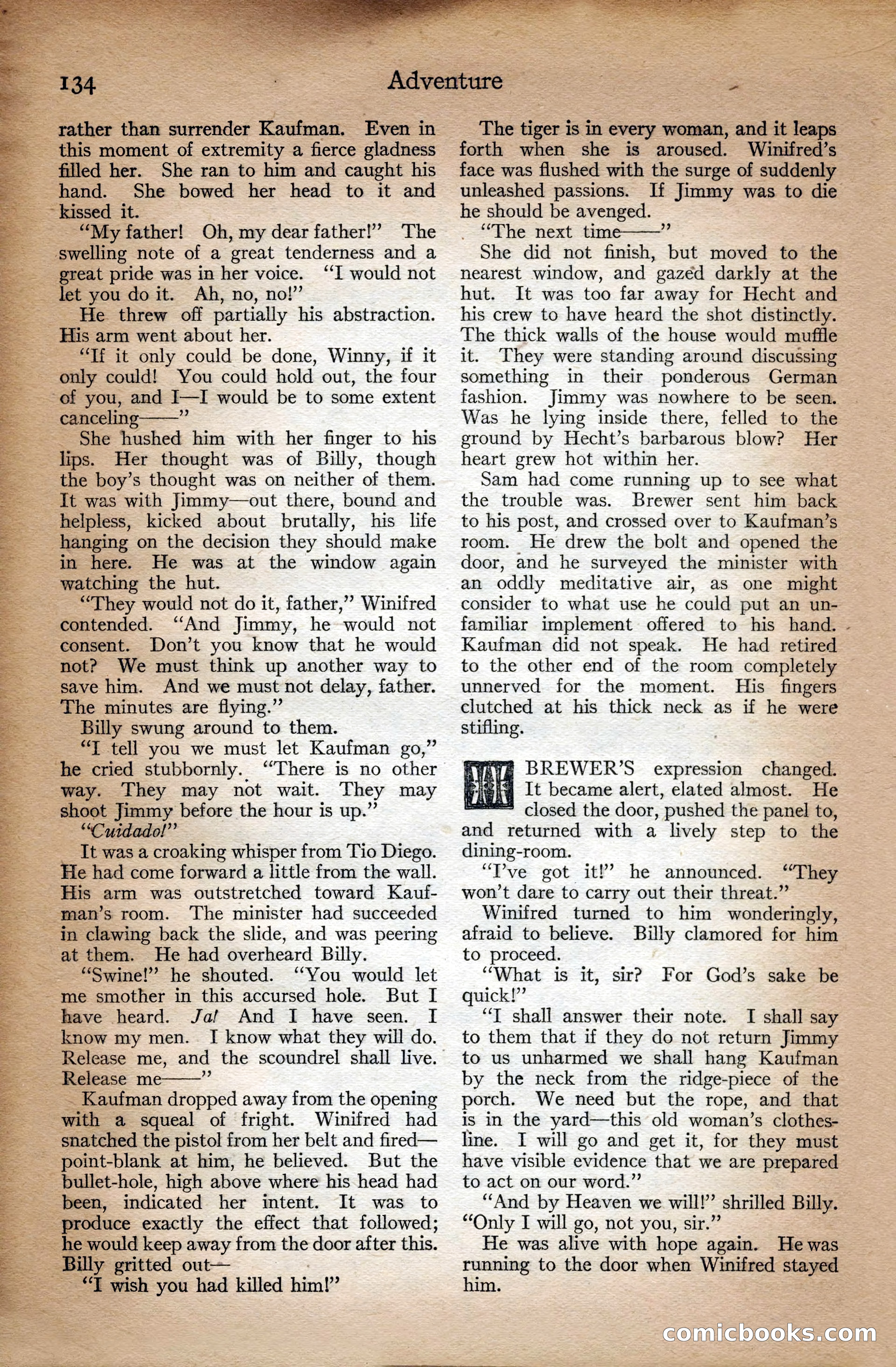 Adventure Magazine Cover — page 136 of 196