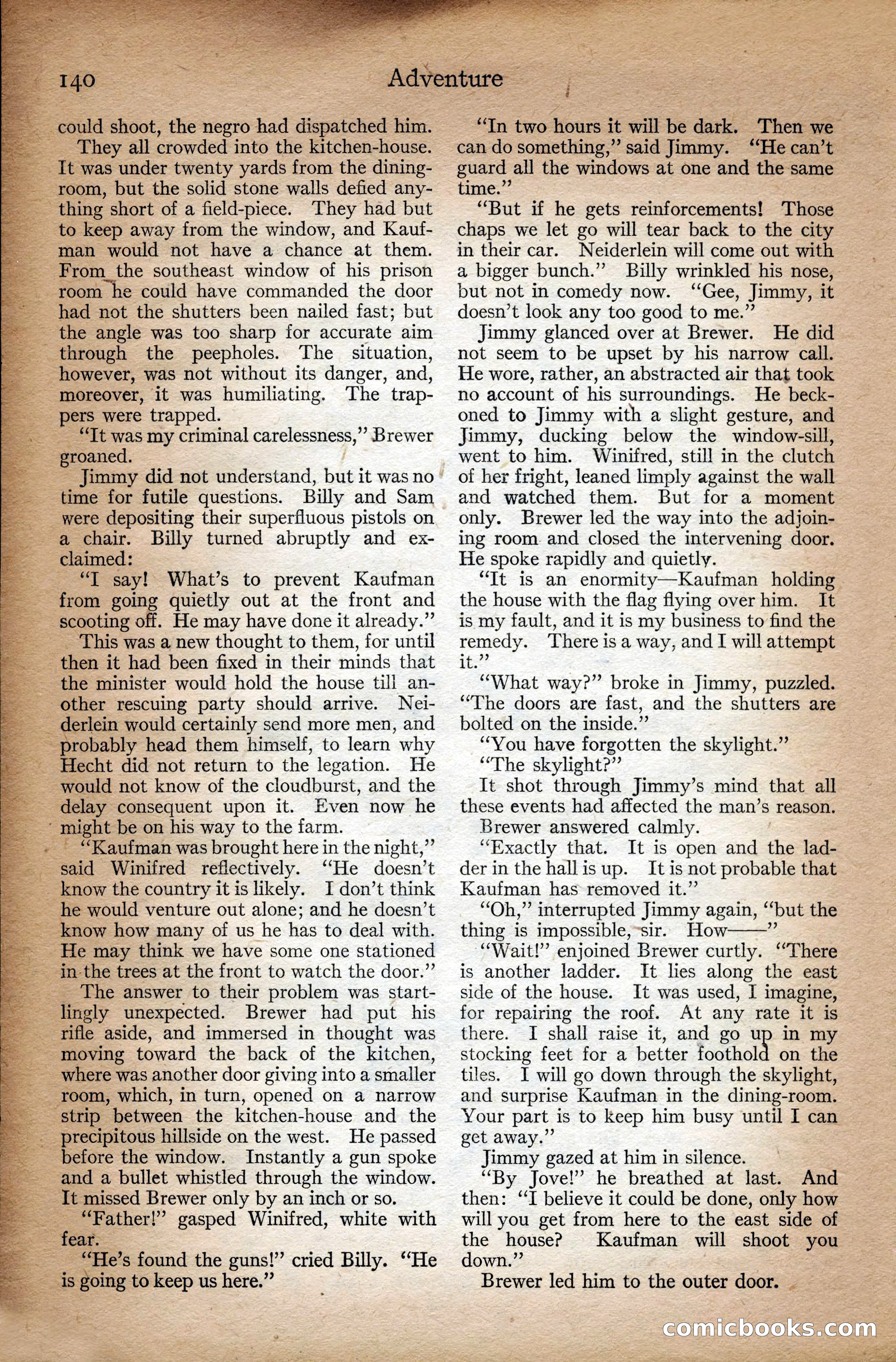 Adventure Magazine Cover — page 142 of 196