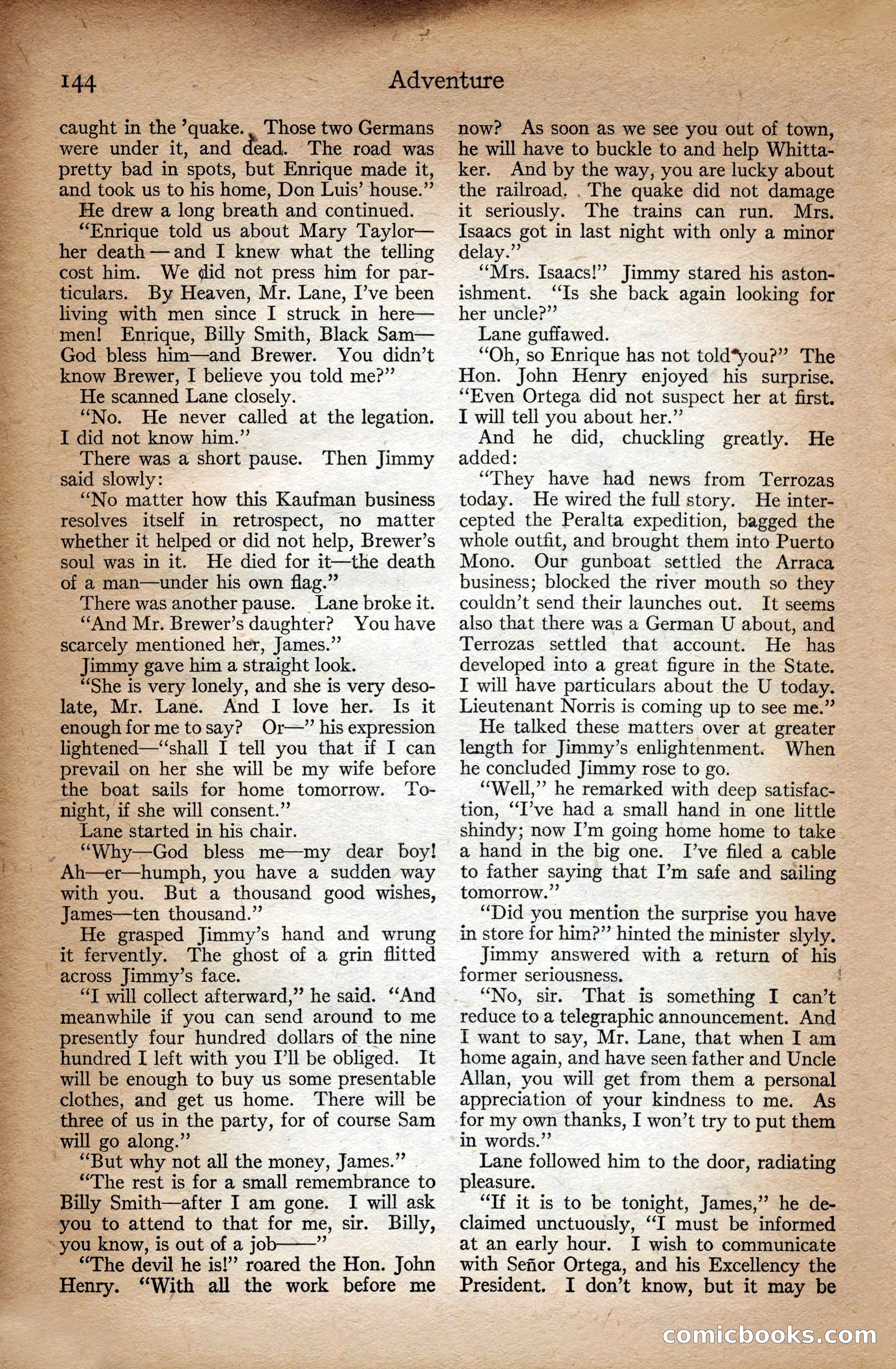 Adventure Magazine Cover — page 146 of 196