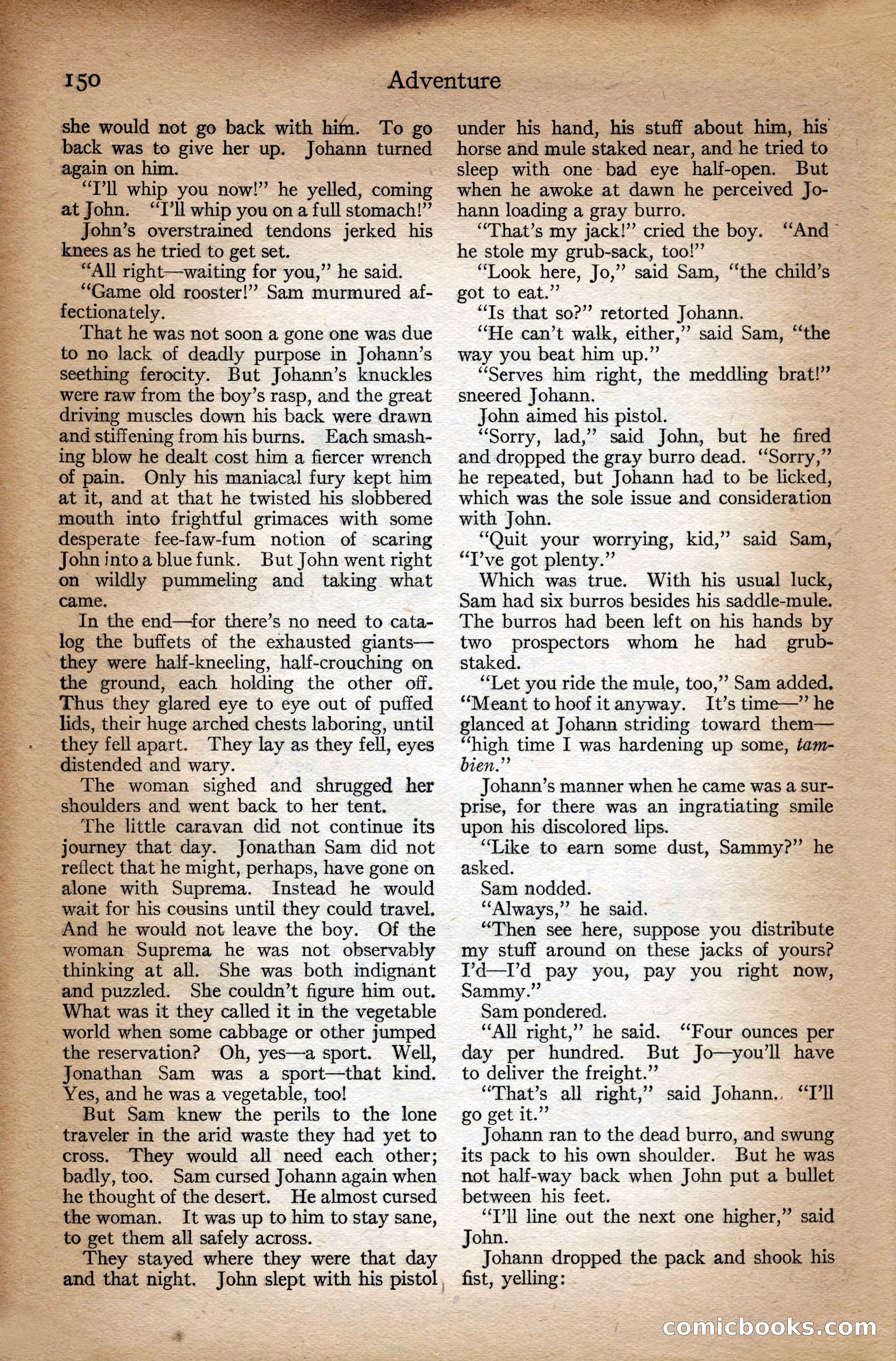 Adventure Magazine Cover — page 152 of 196