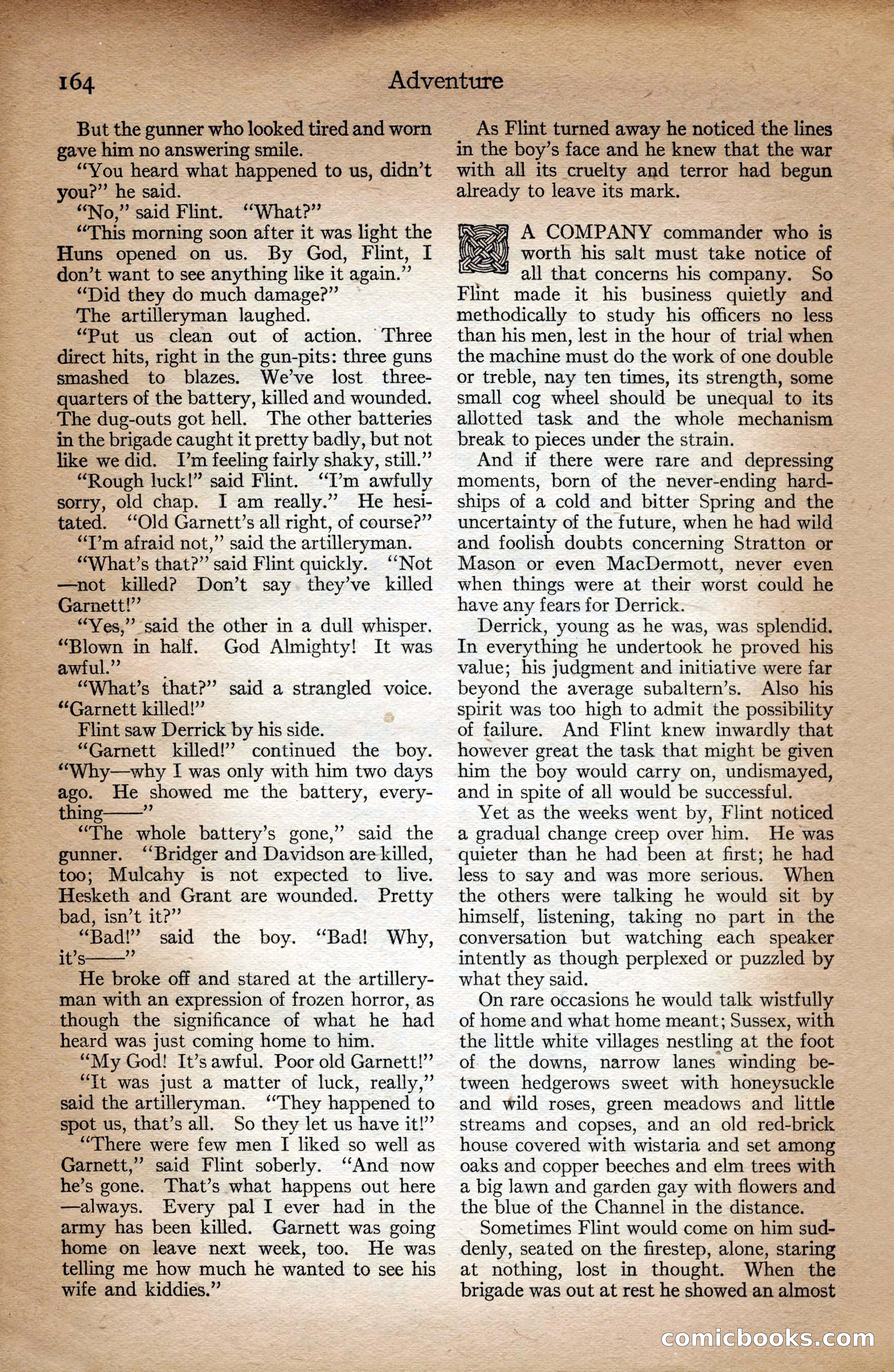 Adventure Magazine Cover — page 166 of 196