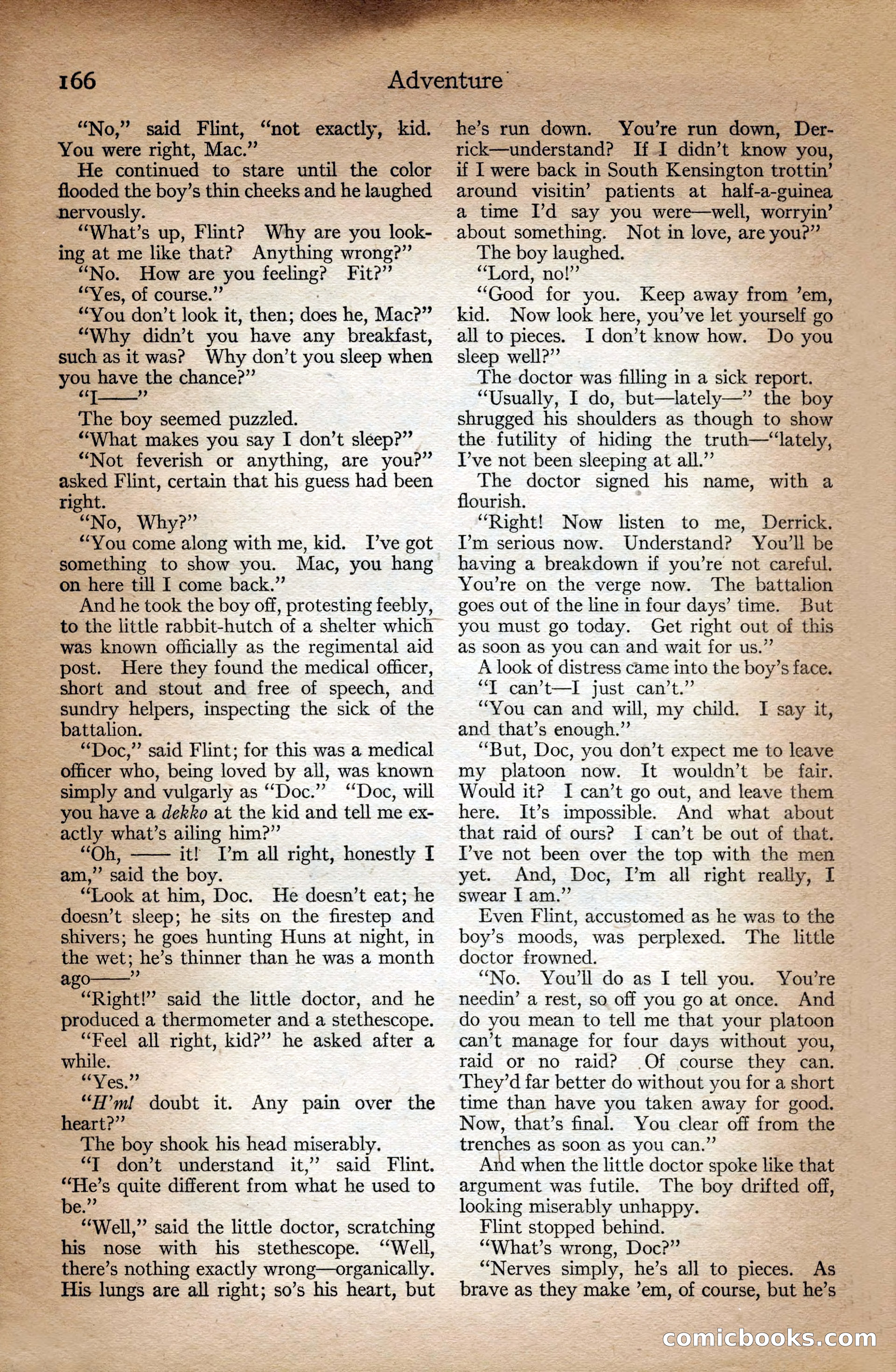 Adventure Magazine Cover — page 168 of 196
