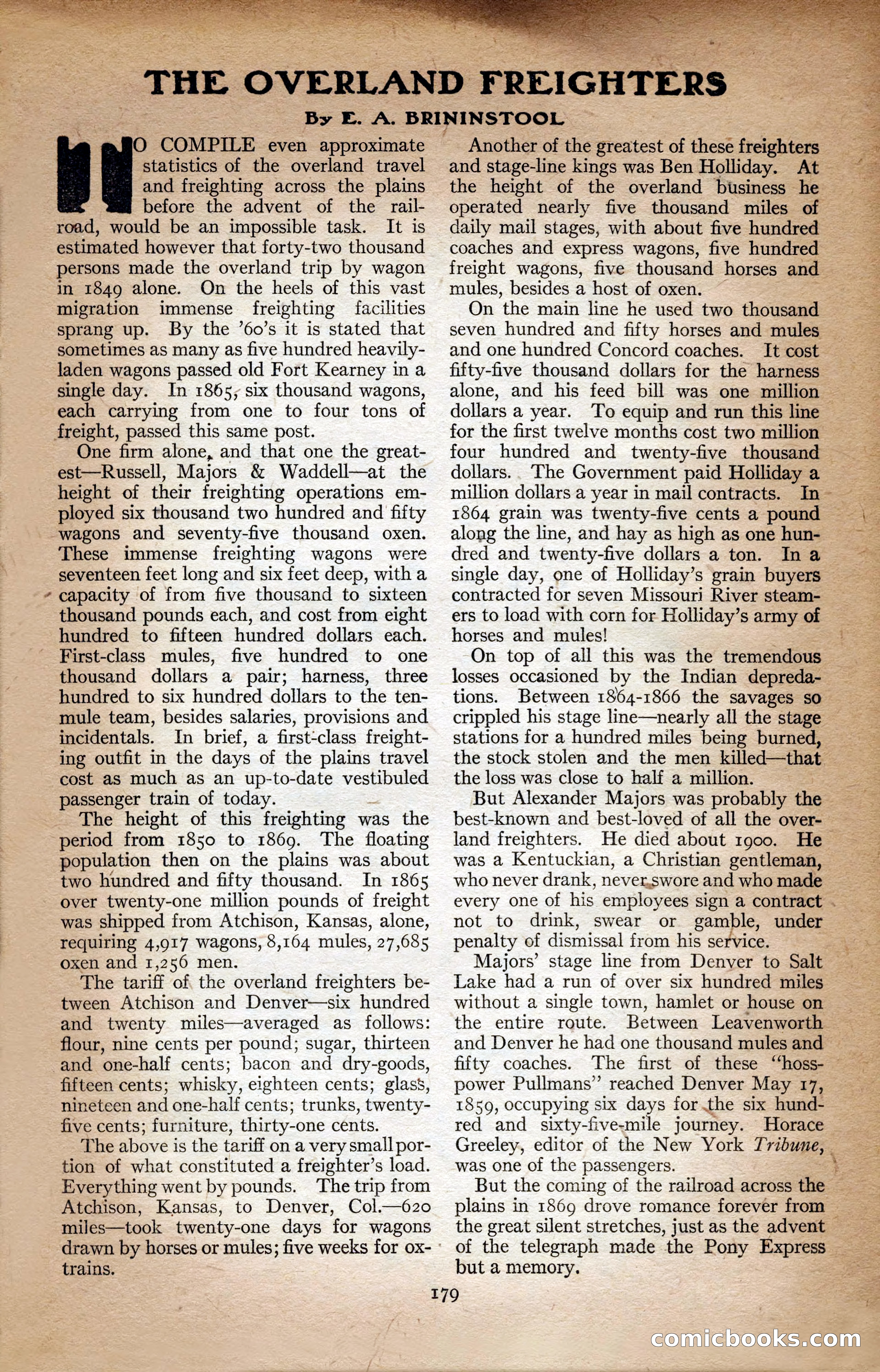 Adventure Magazine Cover — page 181 of 196