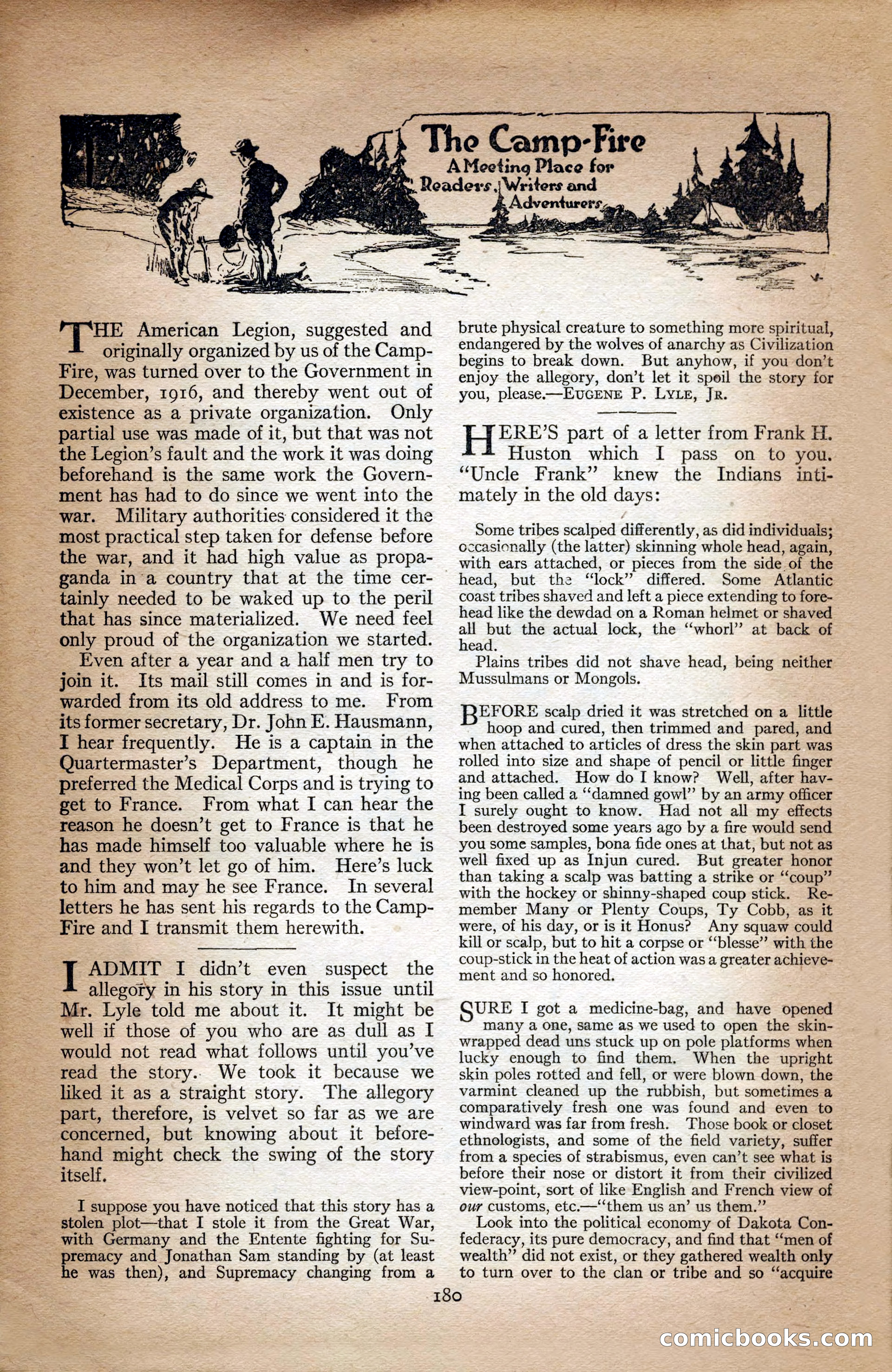 Adventure Magazine Cover — page 182 of 196