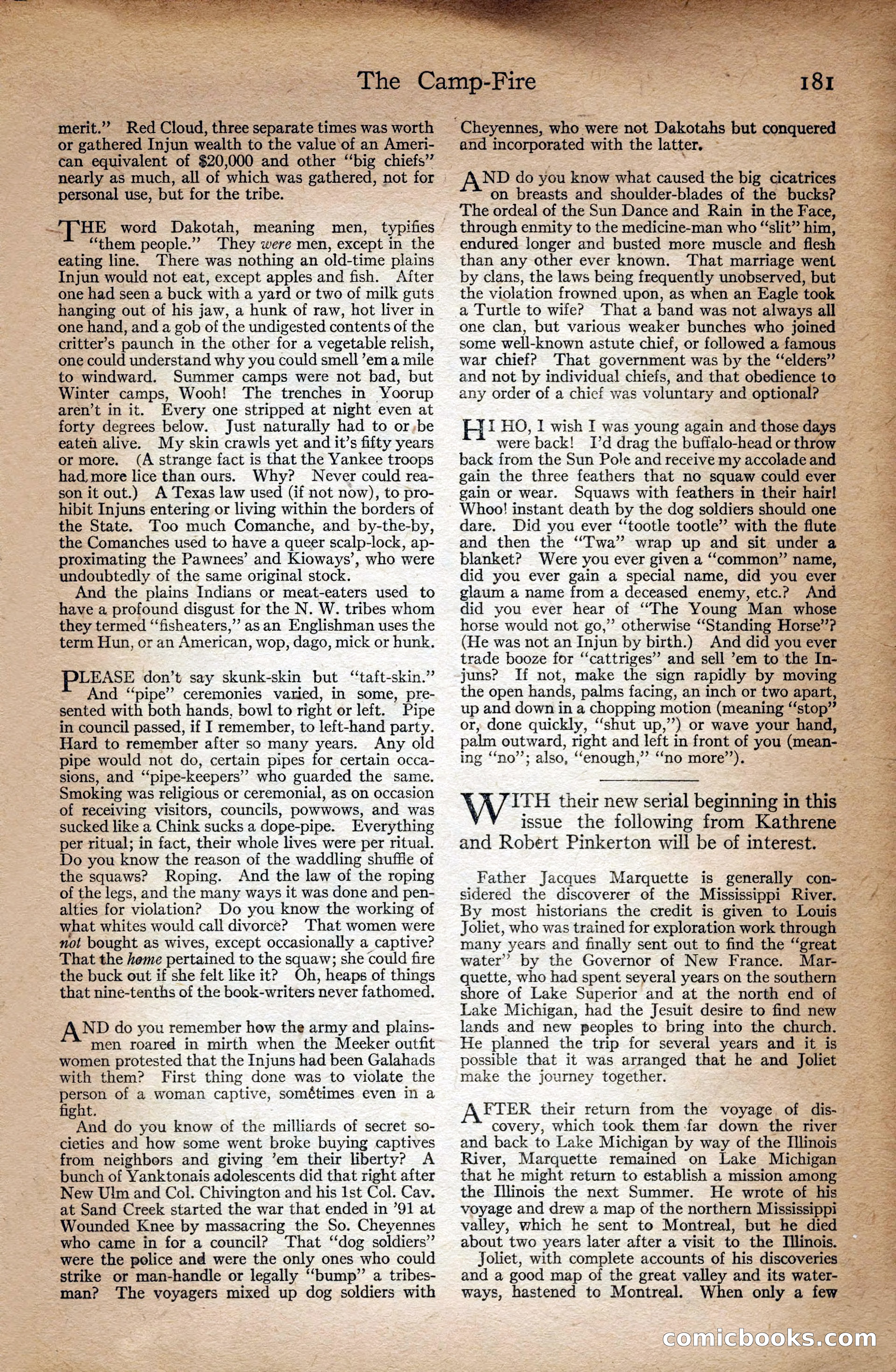 Adventure Magazine Cover — page 183 of 196
