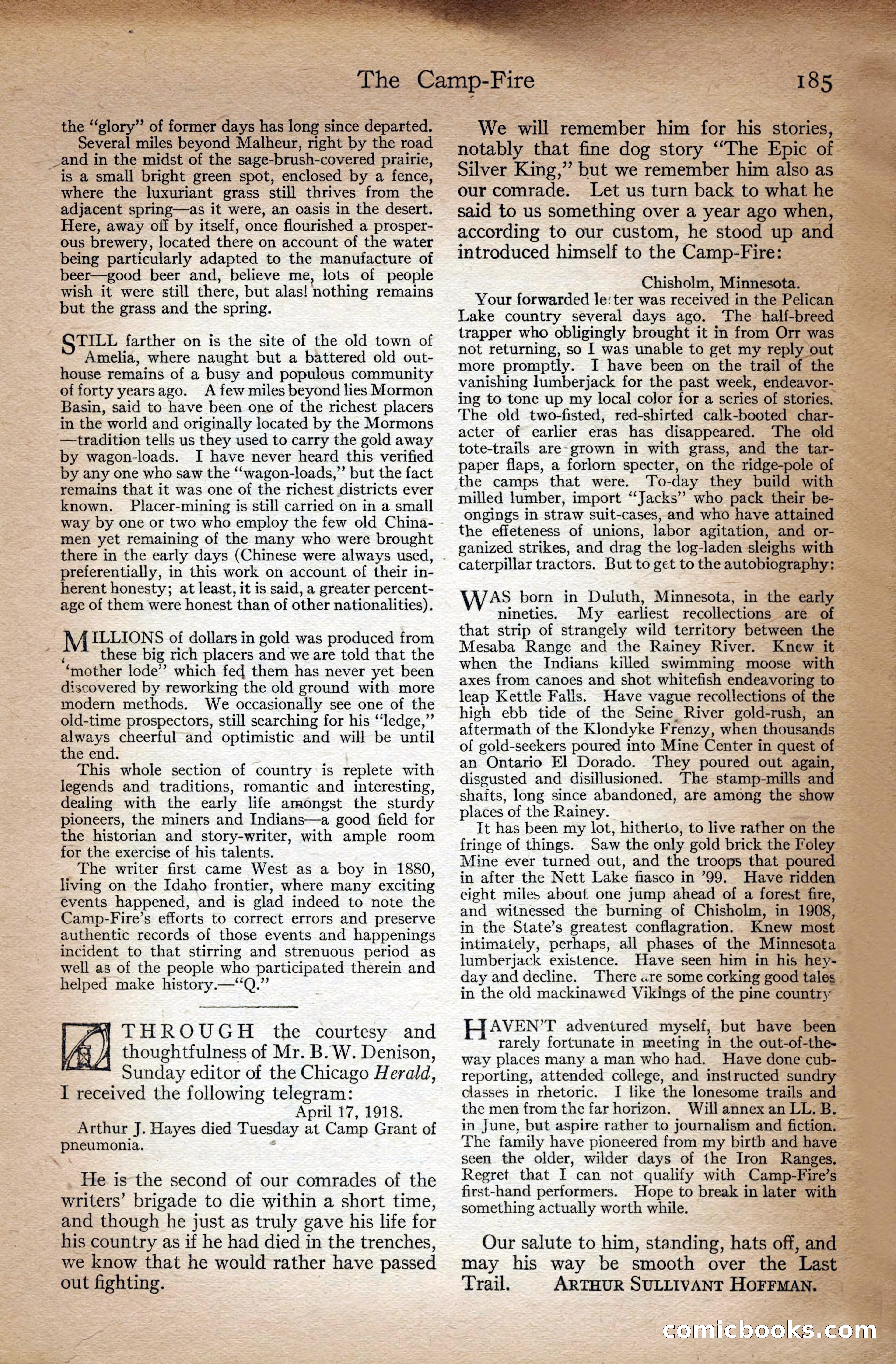 Adventure Magazine Cover — page 187 of 196