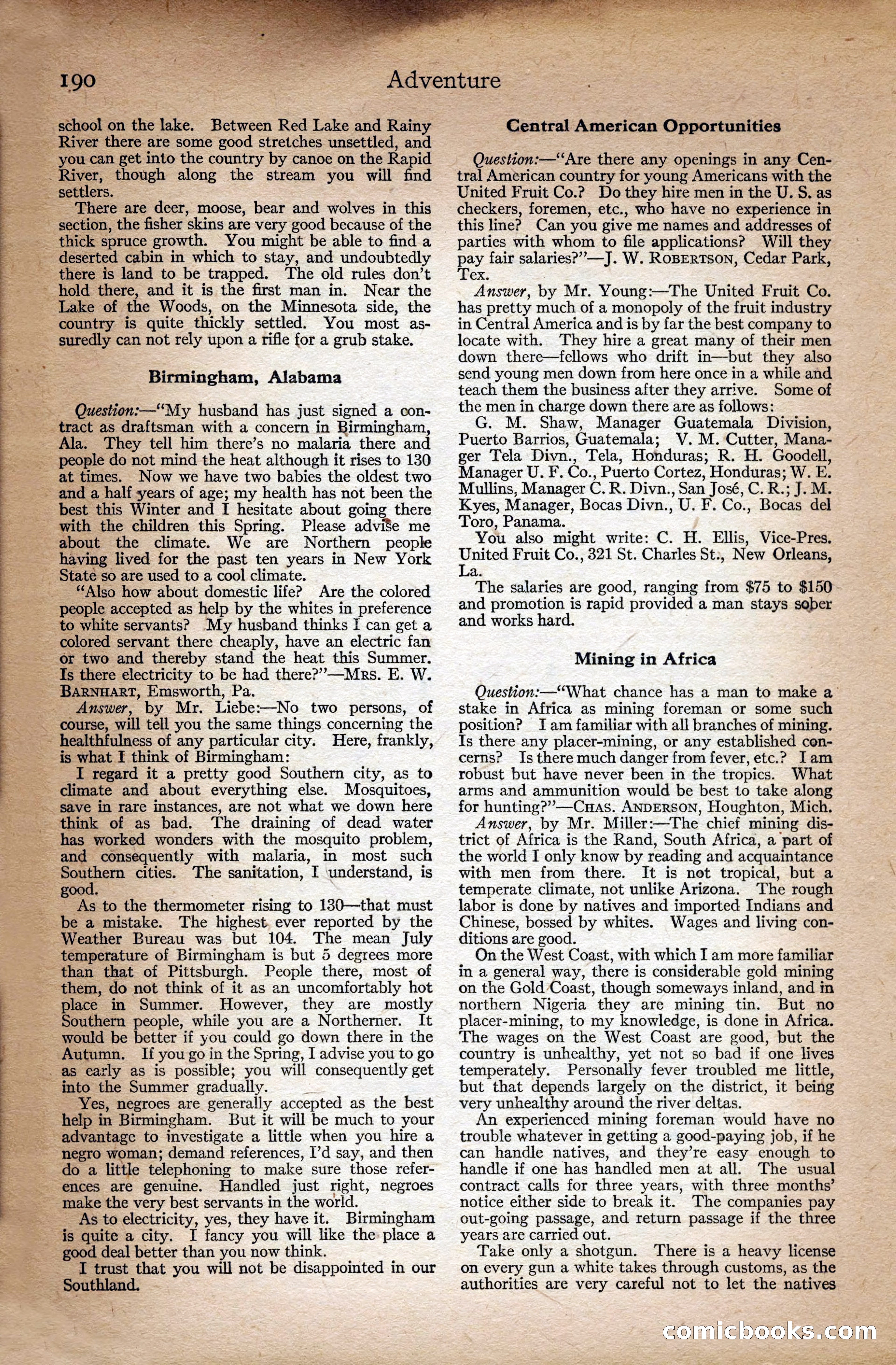 Adventure Magazine Cover — page 192 of 196