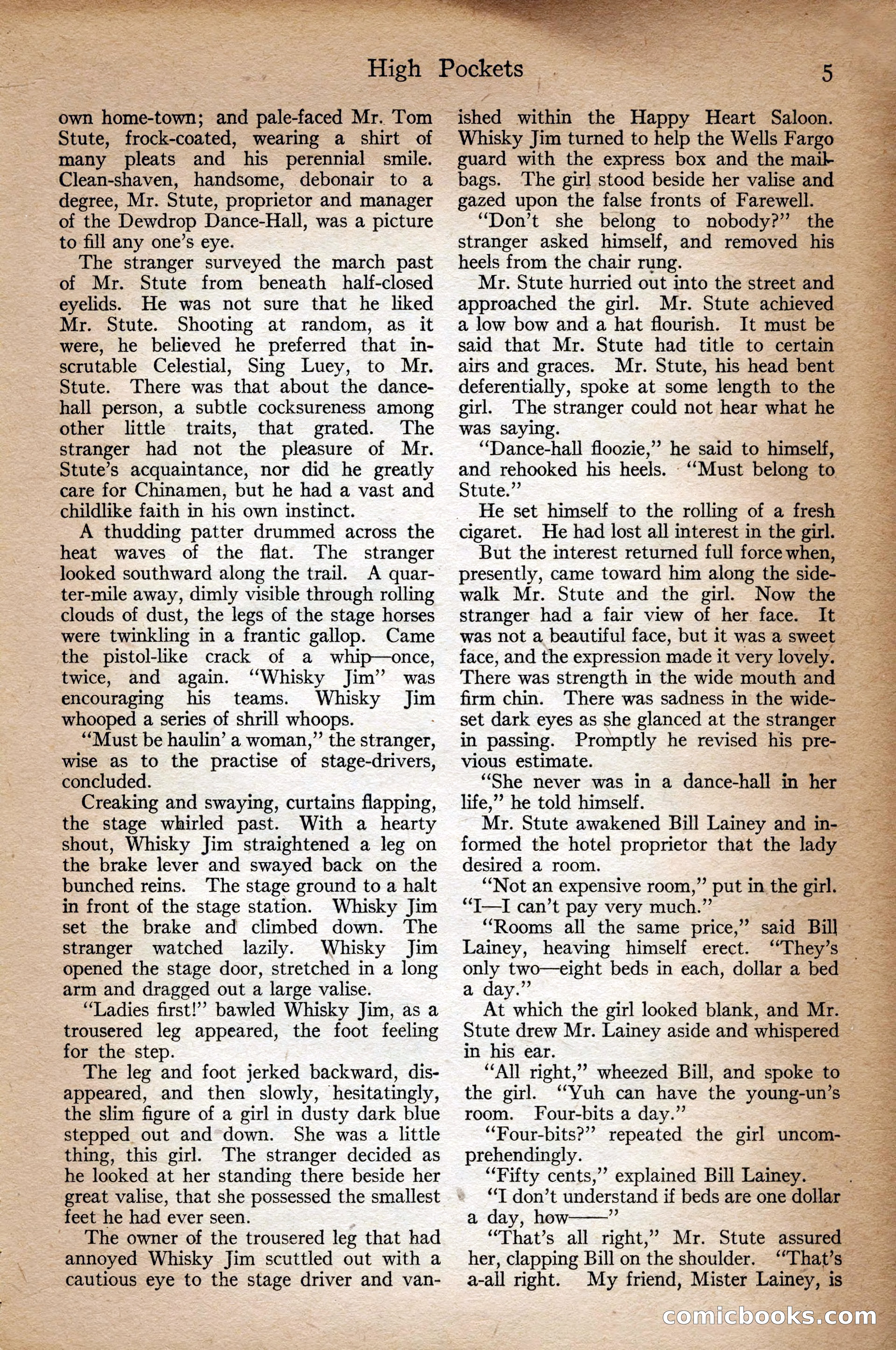 Adventure Magazine Cover, September 3, 1918 — page 7 of 196