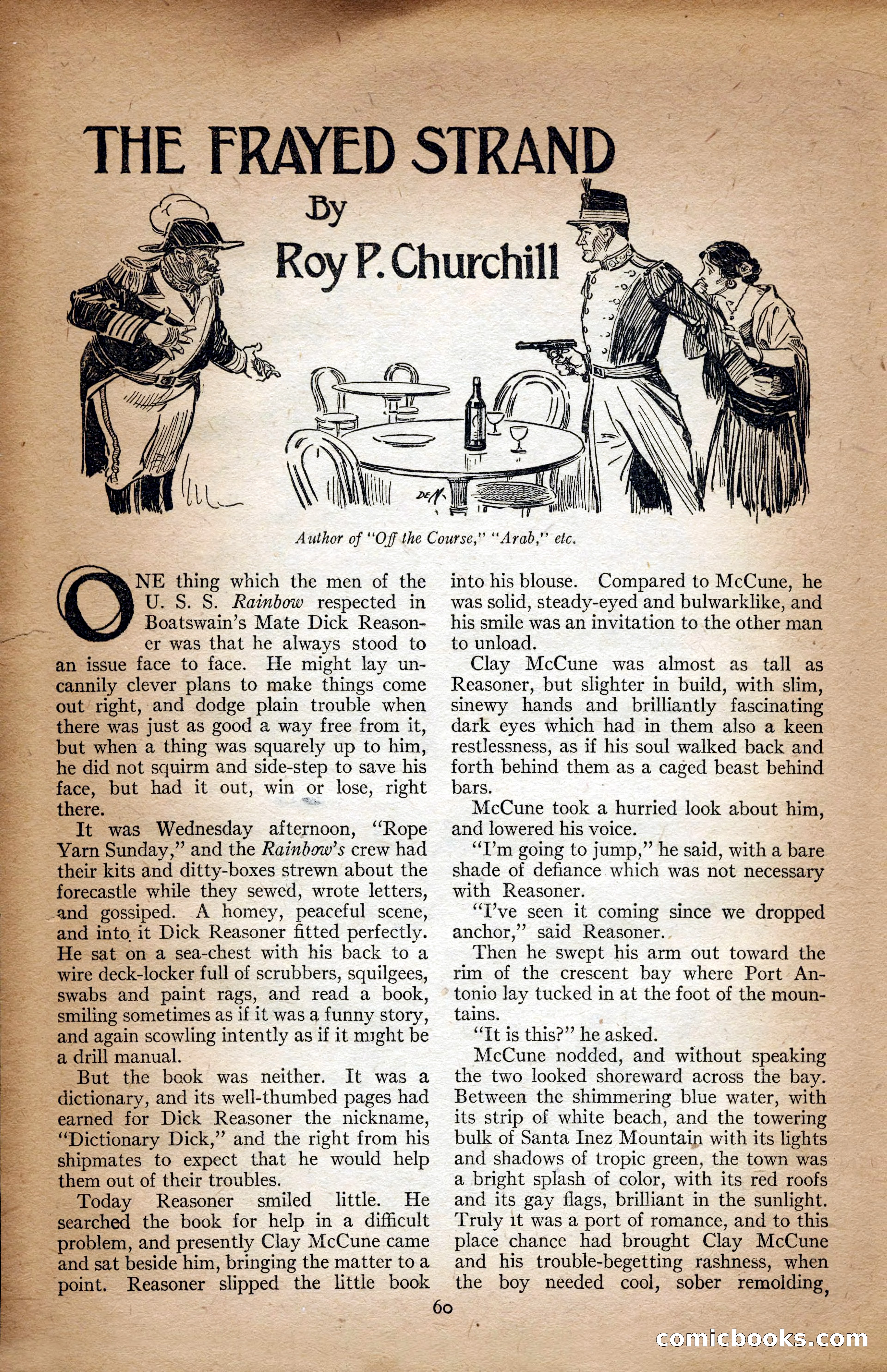 Adventure Magazine Cover, September 3, 1918 — page 62 of 196