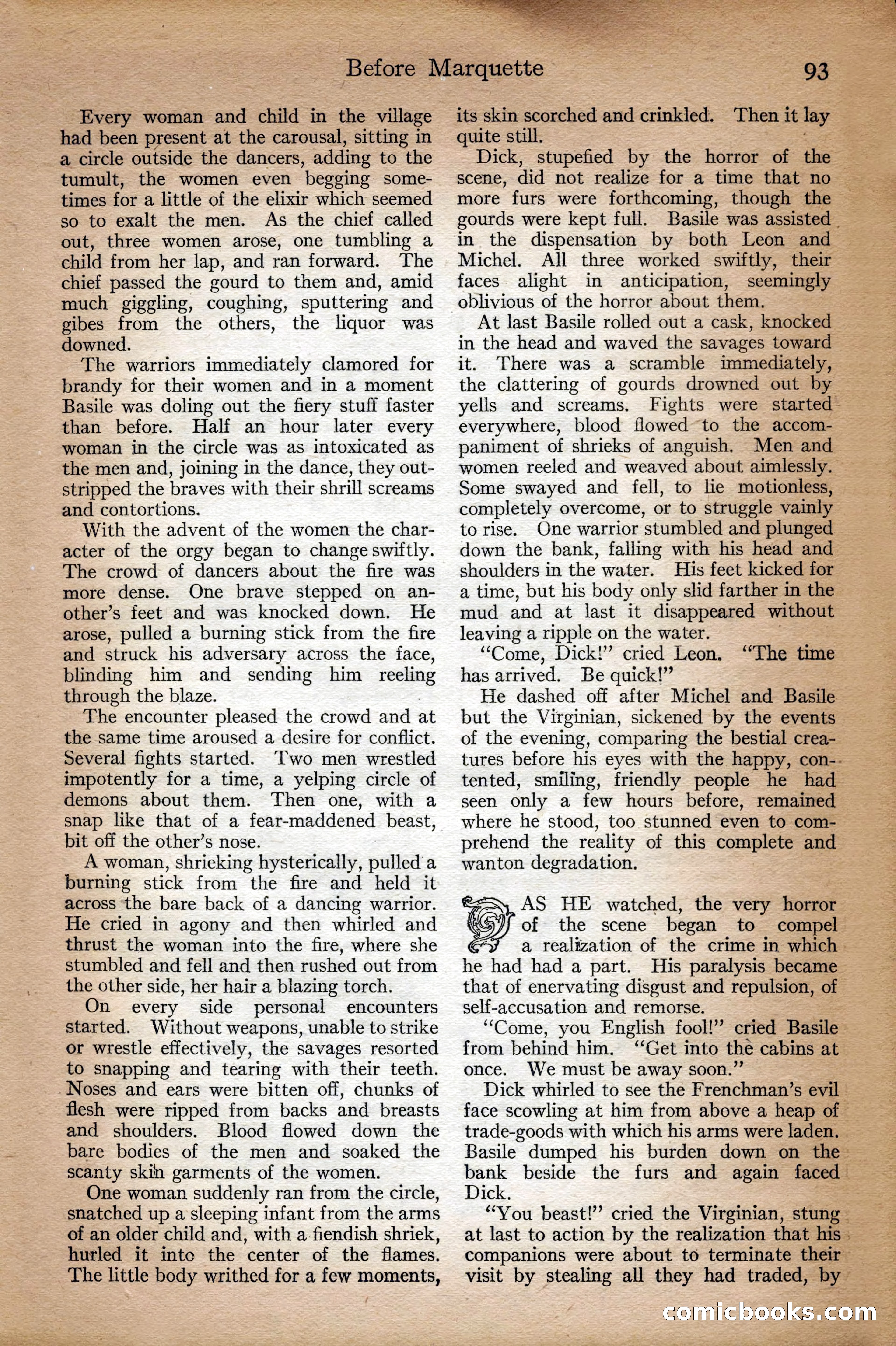 Adventure Magazine Cover, September 3, 1918 — page 95 of 196
