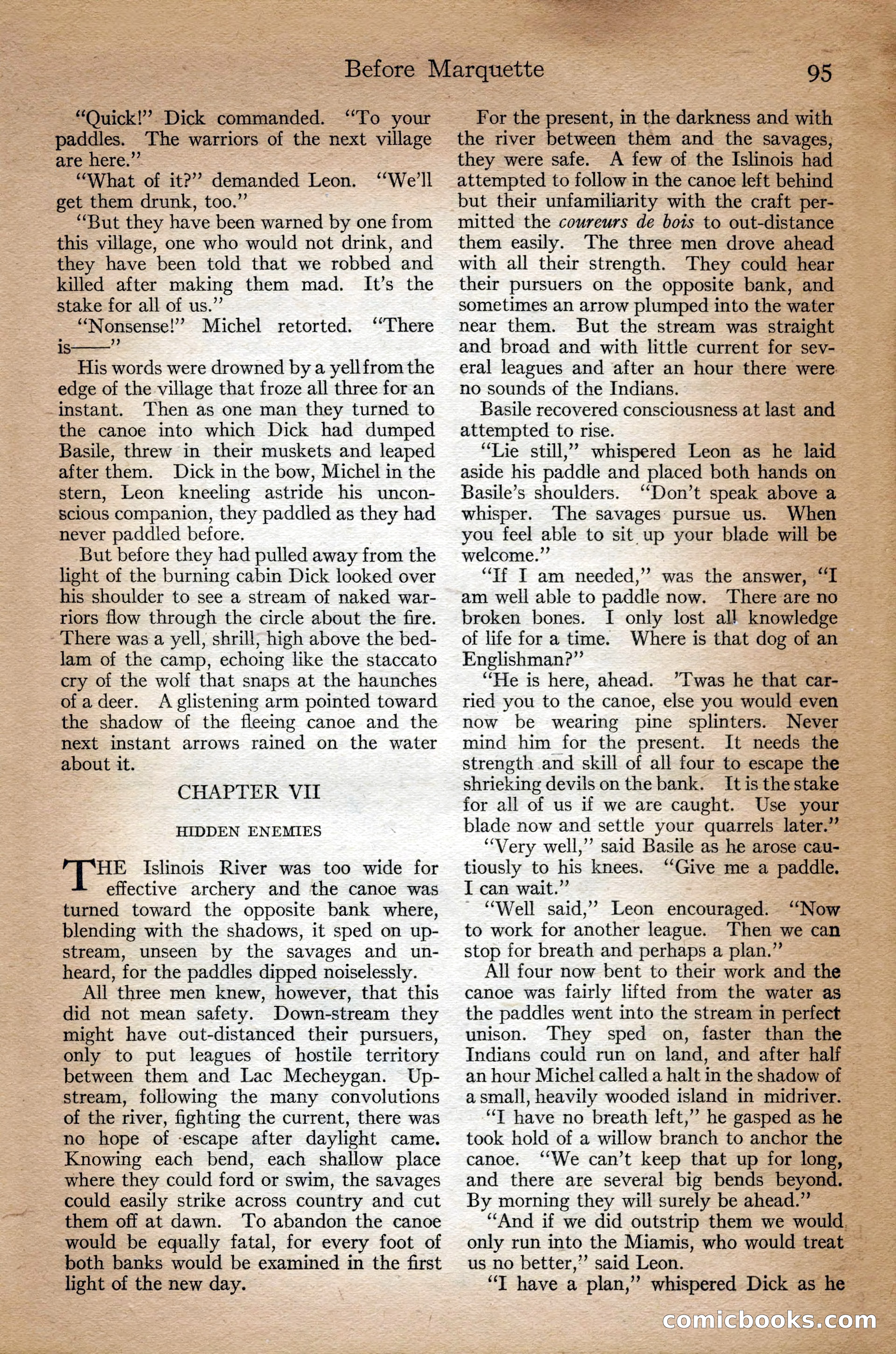 Adventure Magazine Cover, September 3, 1918 — page 97 of 196