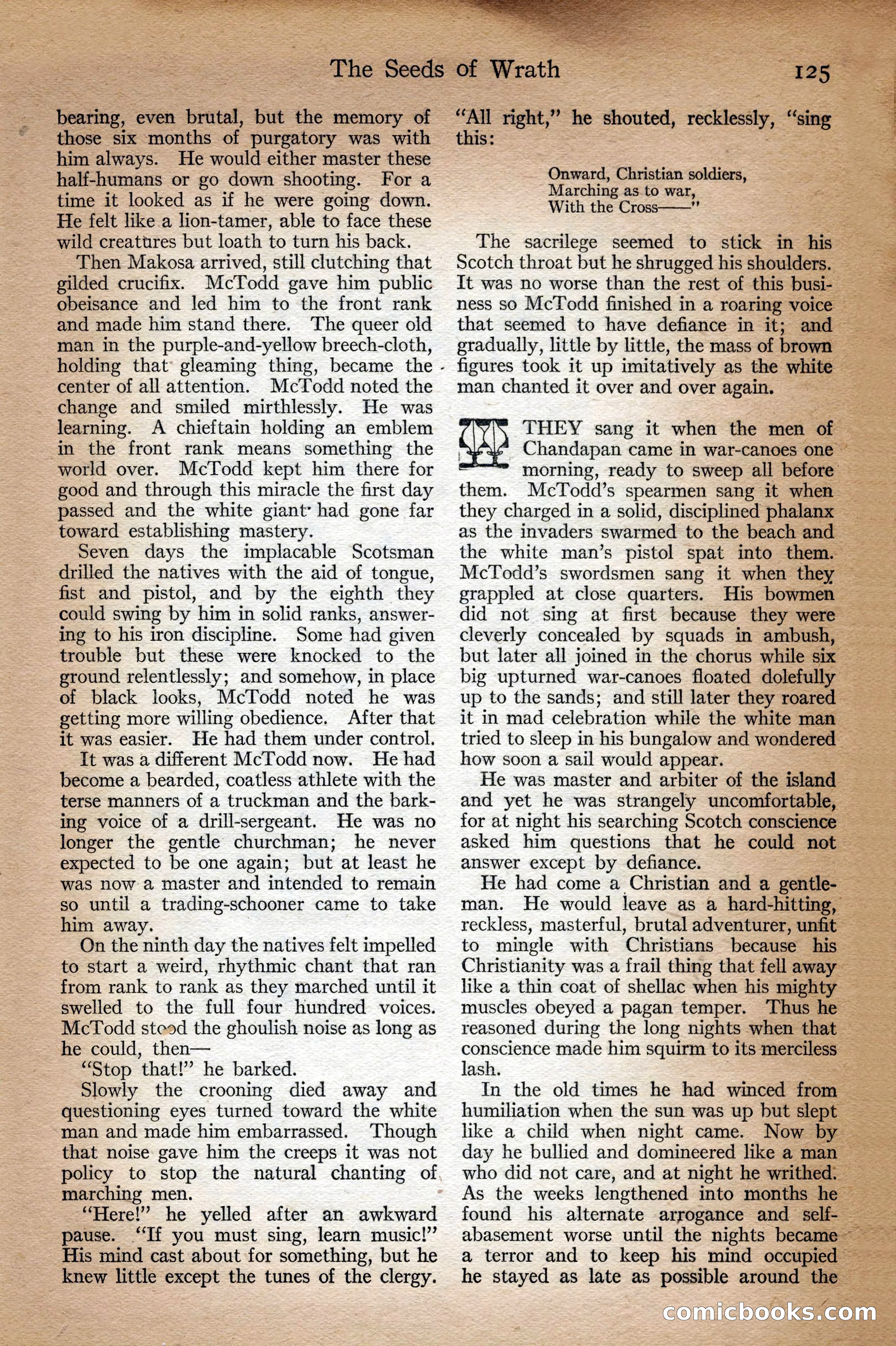Adventure Magazine Cover, September 3, 1918 — page 127 of 196