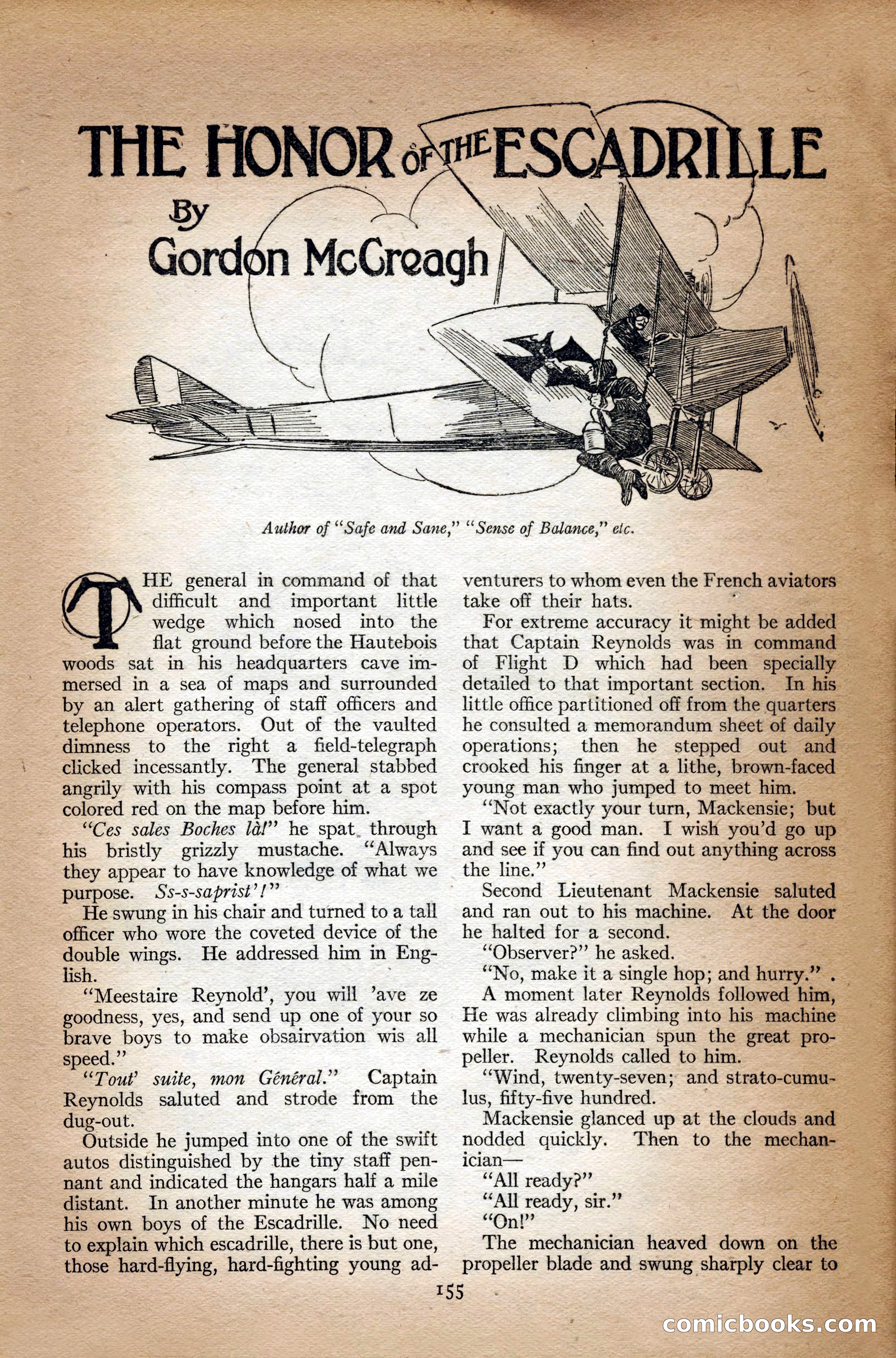 Adventure Magazine Cover, September 3, 1918 — page 157 of 196
