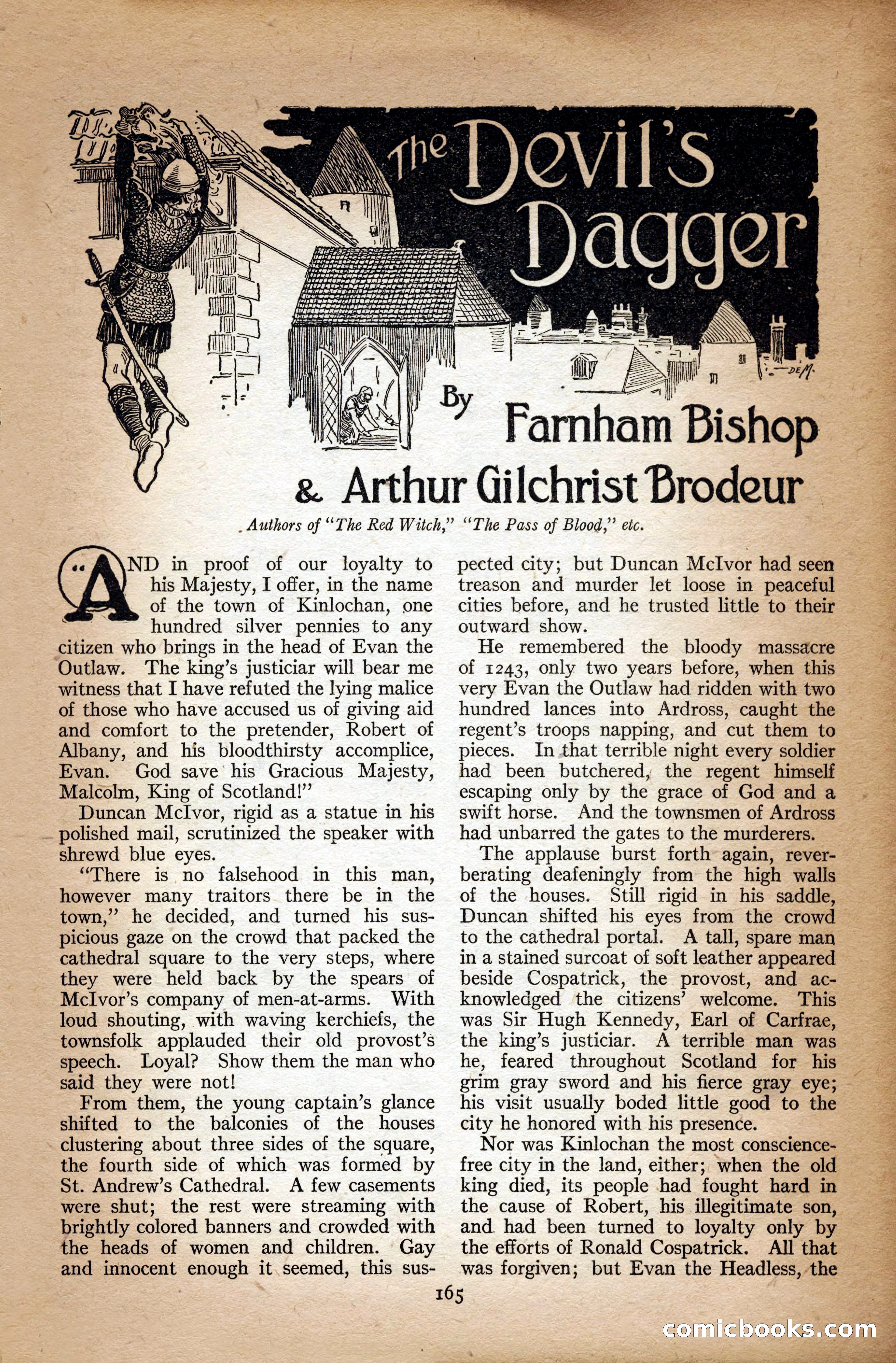 Adventure Magazine Cover, September 3, 1918 — page 167 of 196