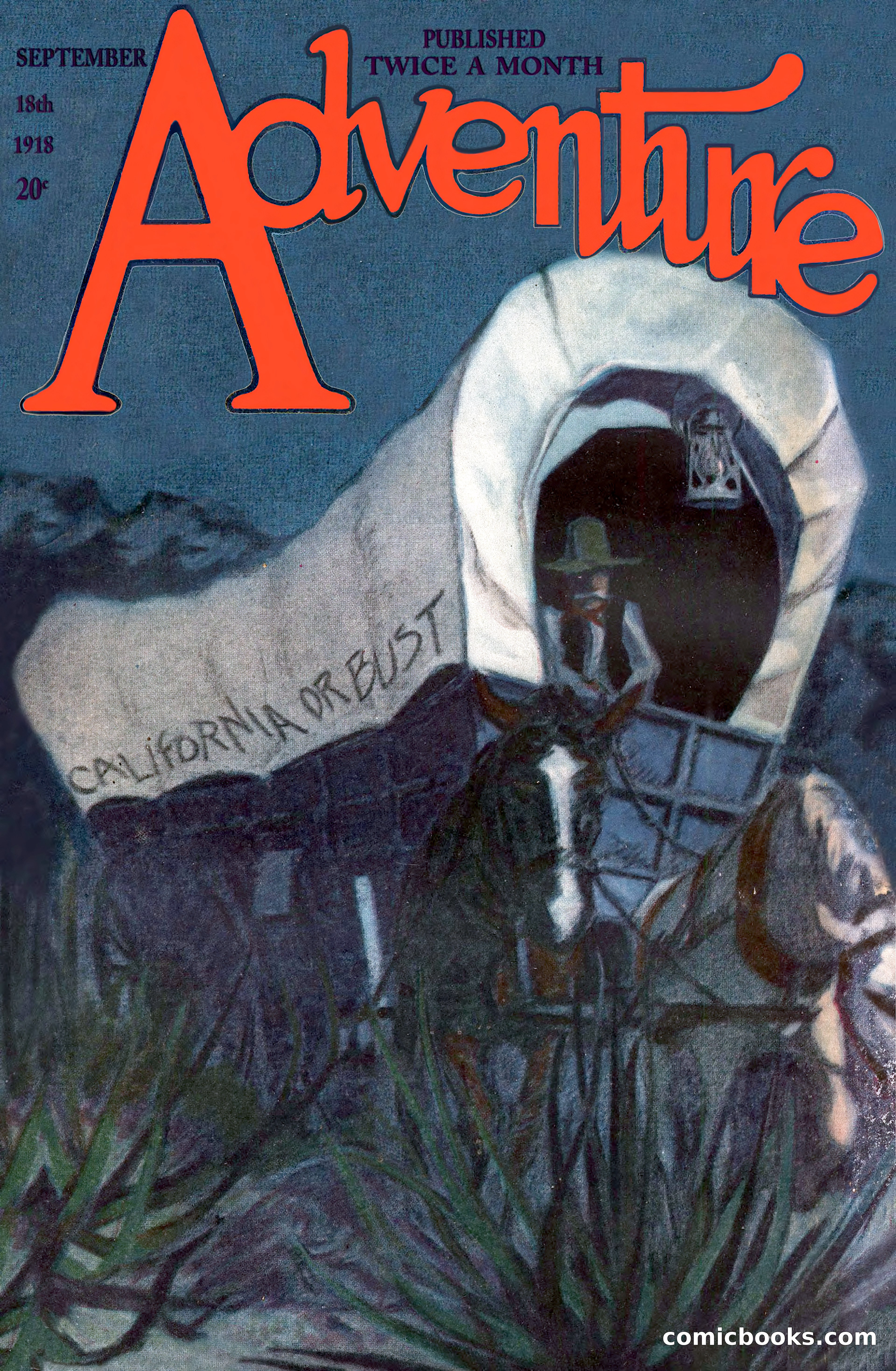 Adventure Magazine Cover