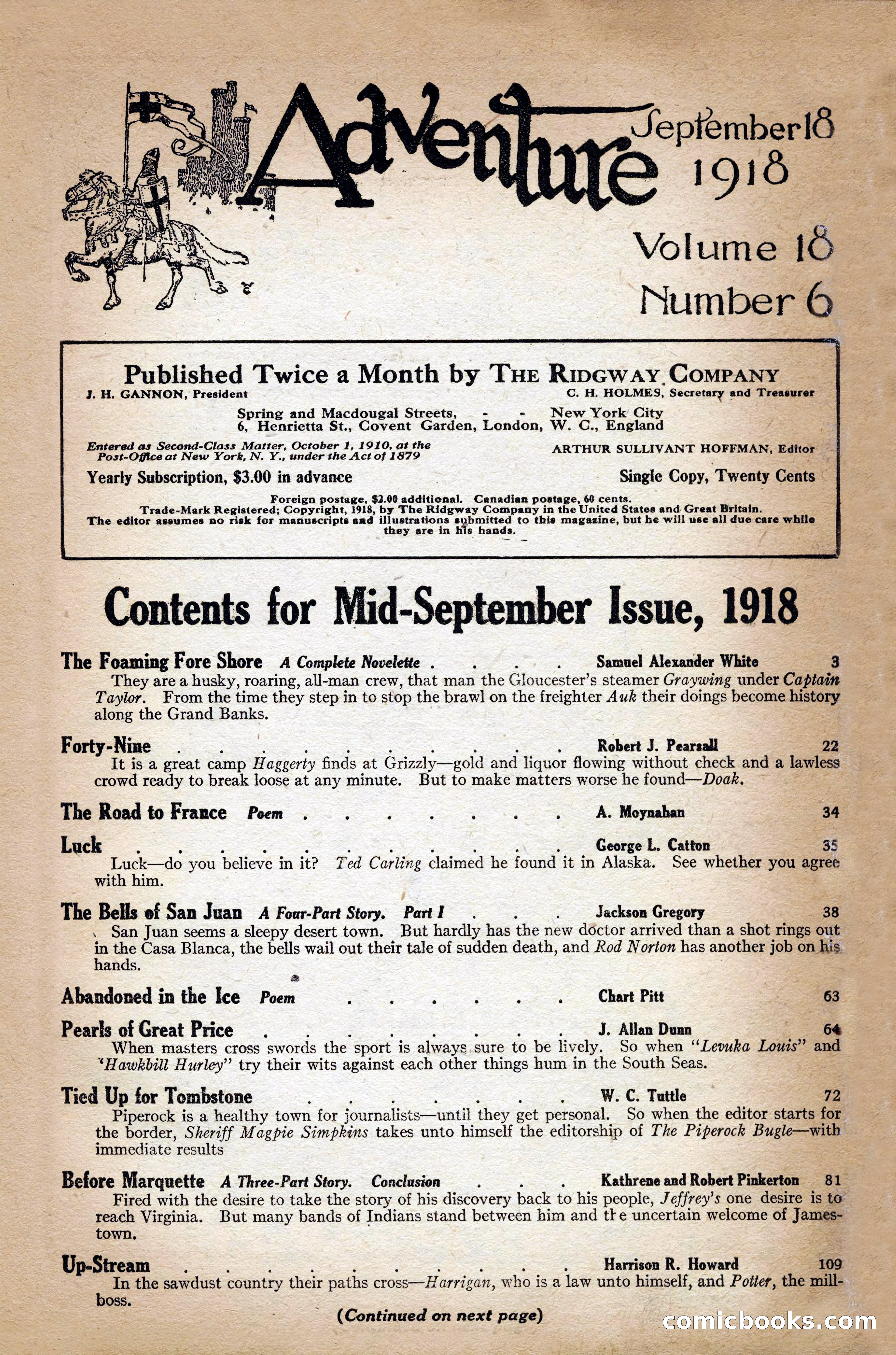 Adventure Magazine Cover — page 3 of 196