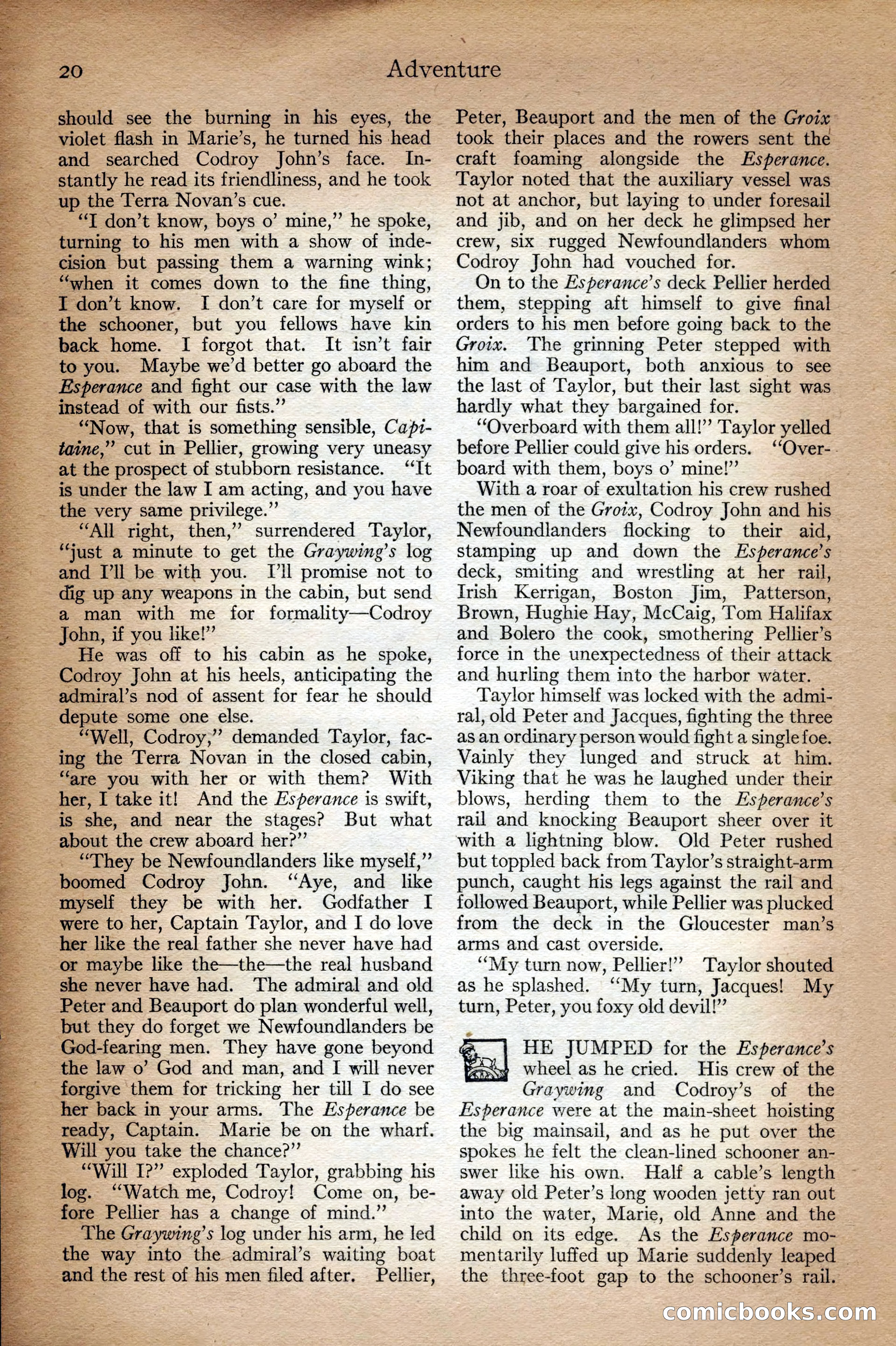 Adventure Magazine Cover — page 22 of 196