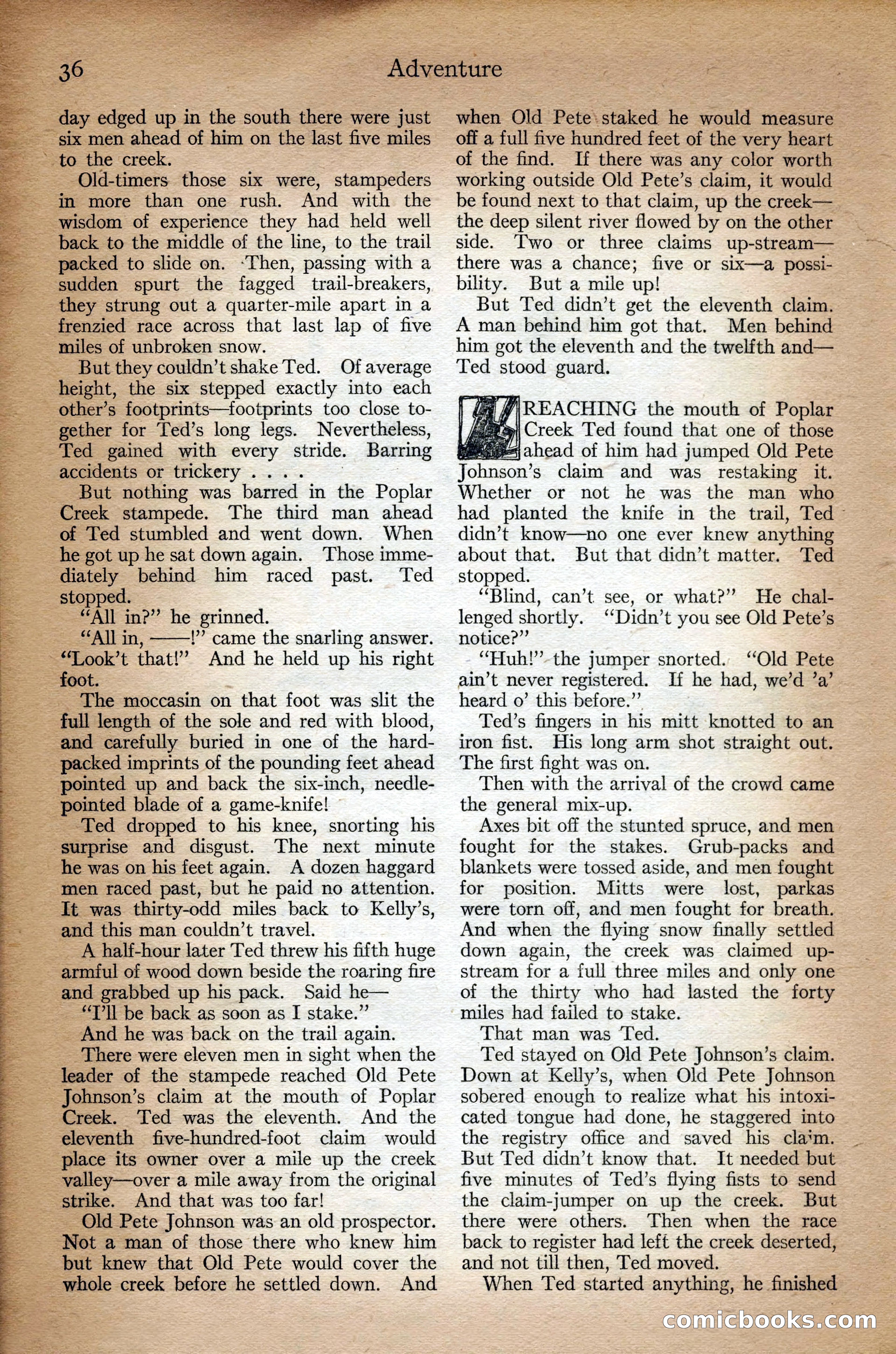 Adventure Magazine Cover — page 38 of 196