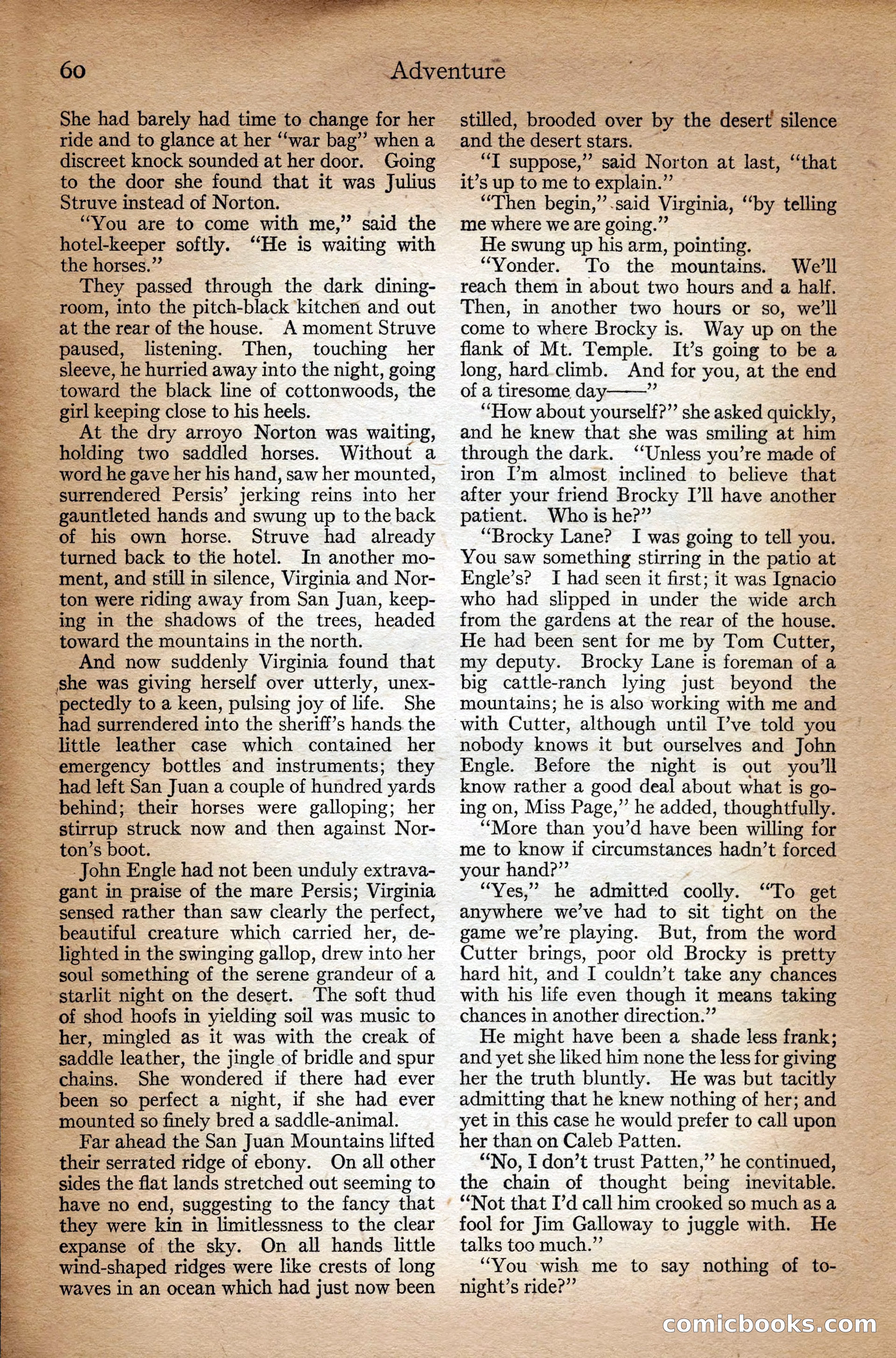 Adventure Magazine Cover — page 62 of 196