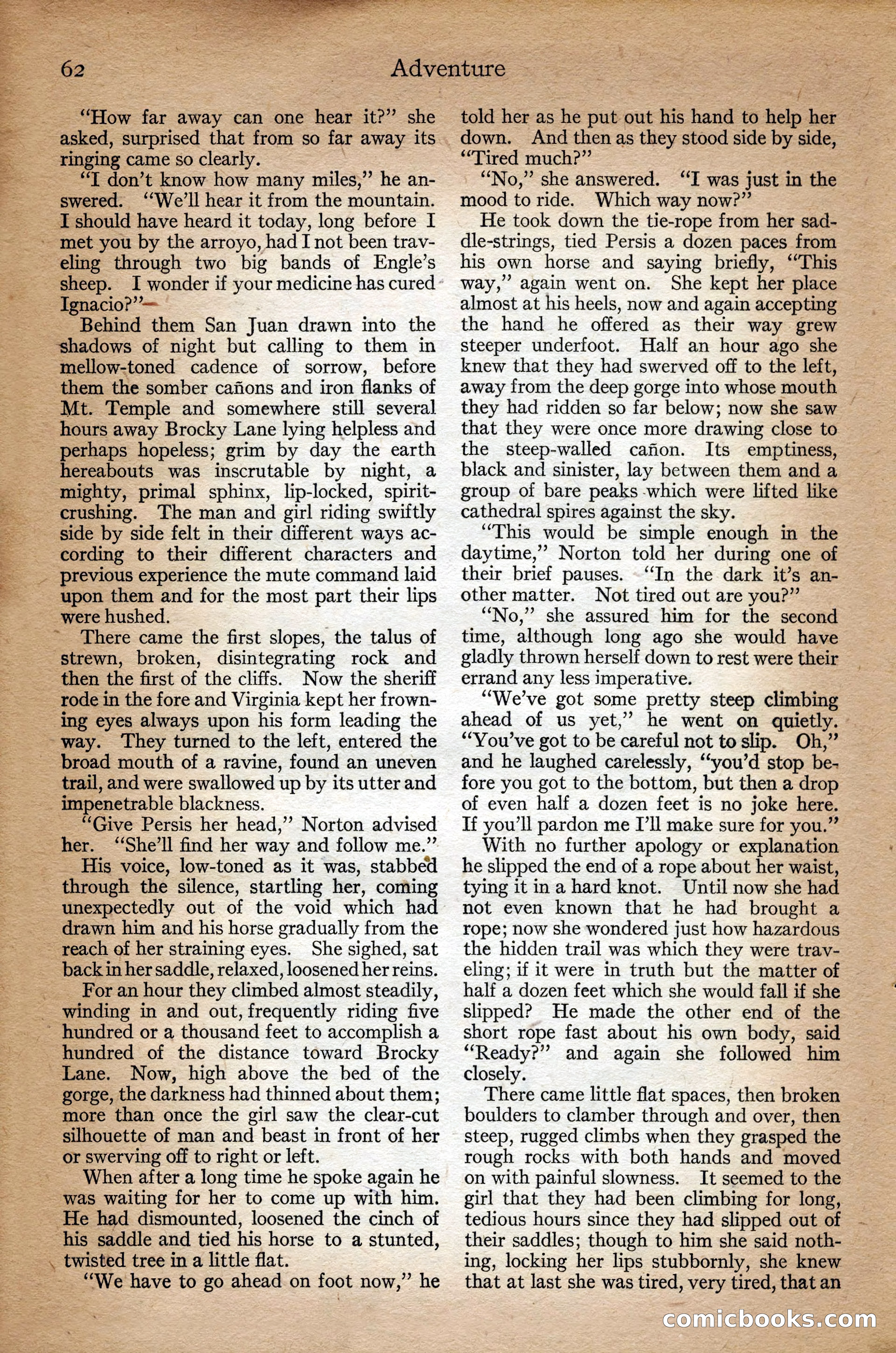 Adventure Magazine Cover — page 64 of 196
