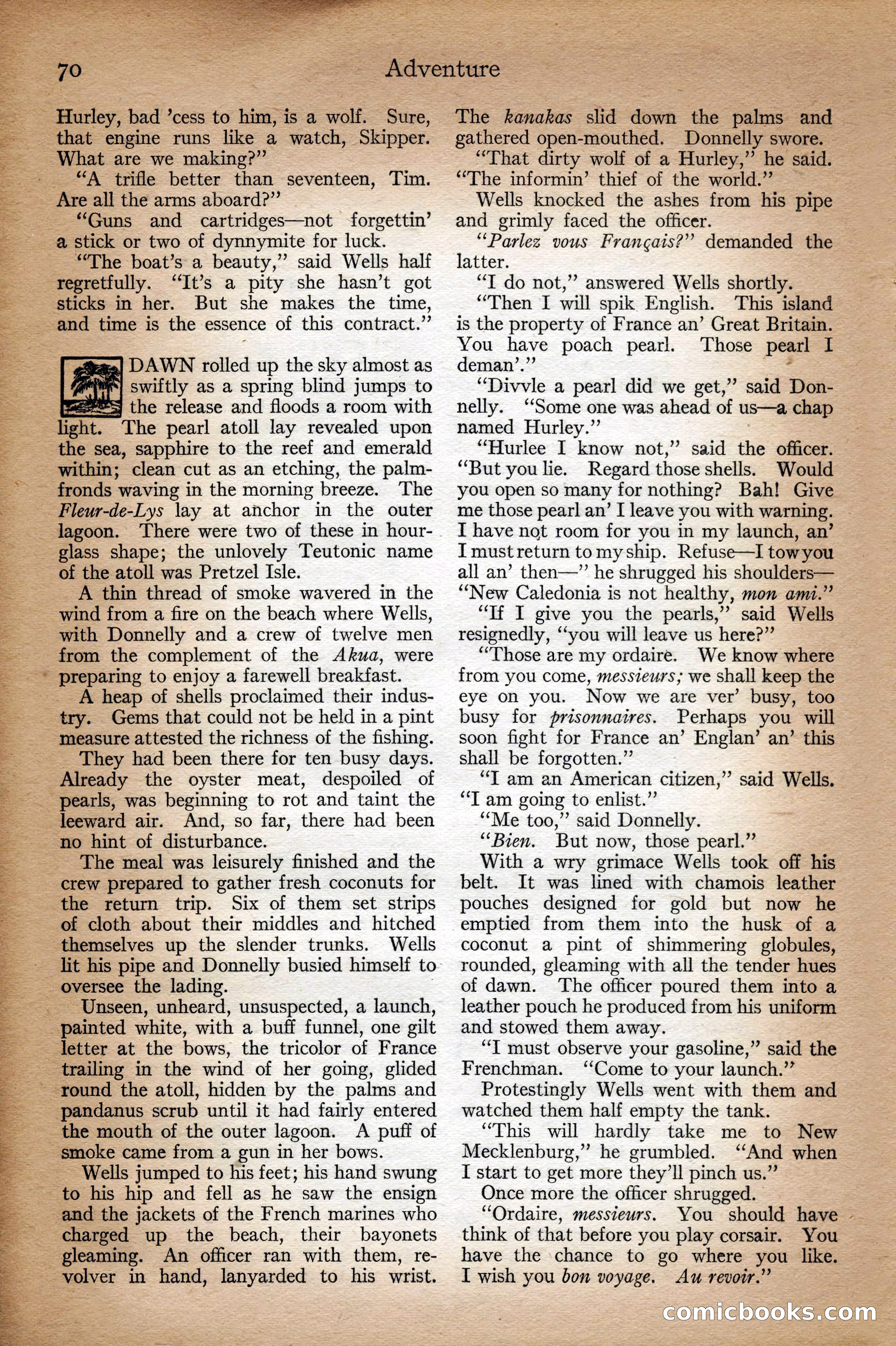 Adventure Magazine Cover — page 72 of 196
