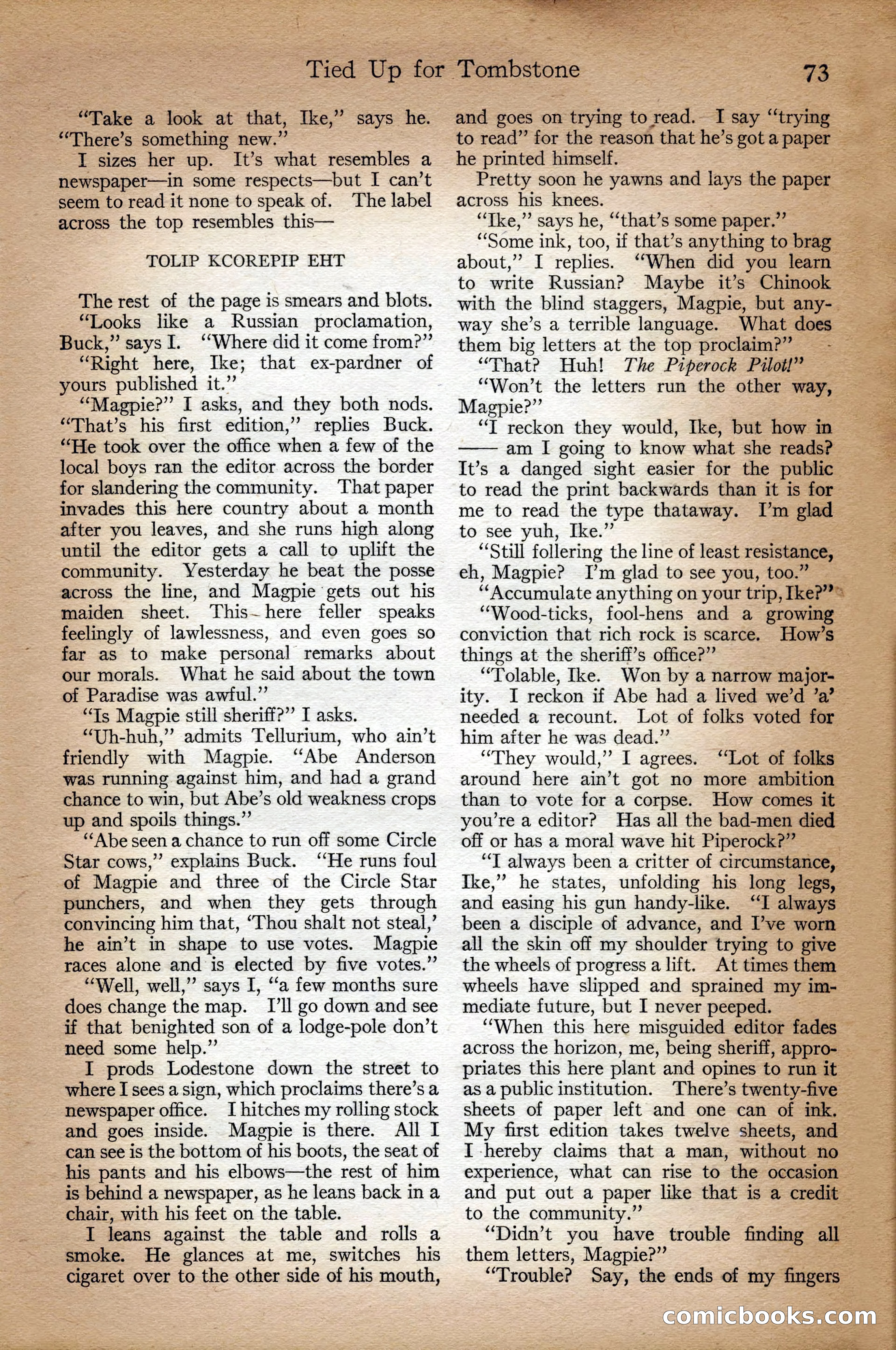 Adventure Magazine Cover — page 75 of 196