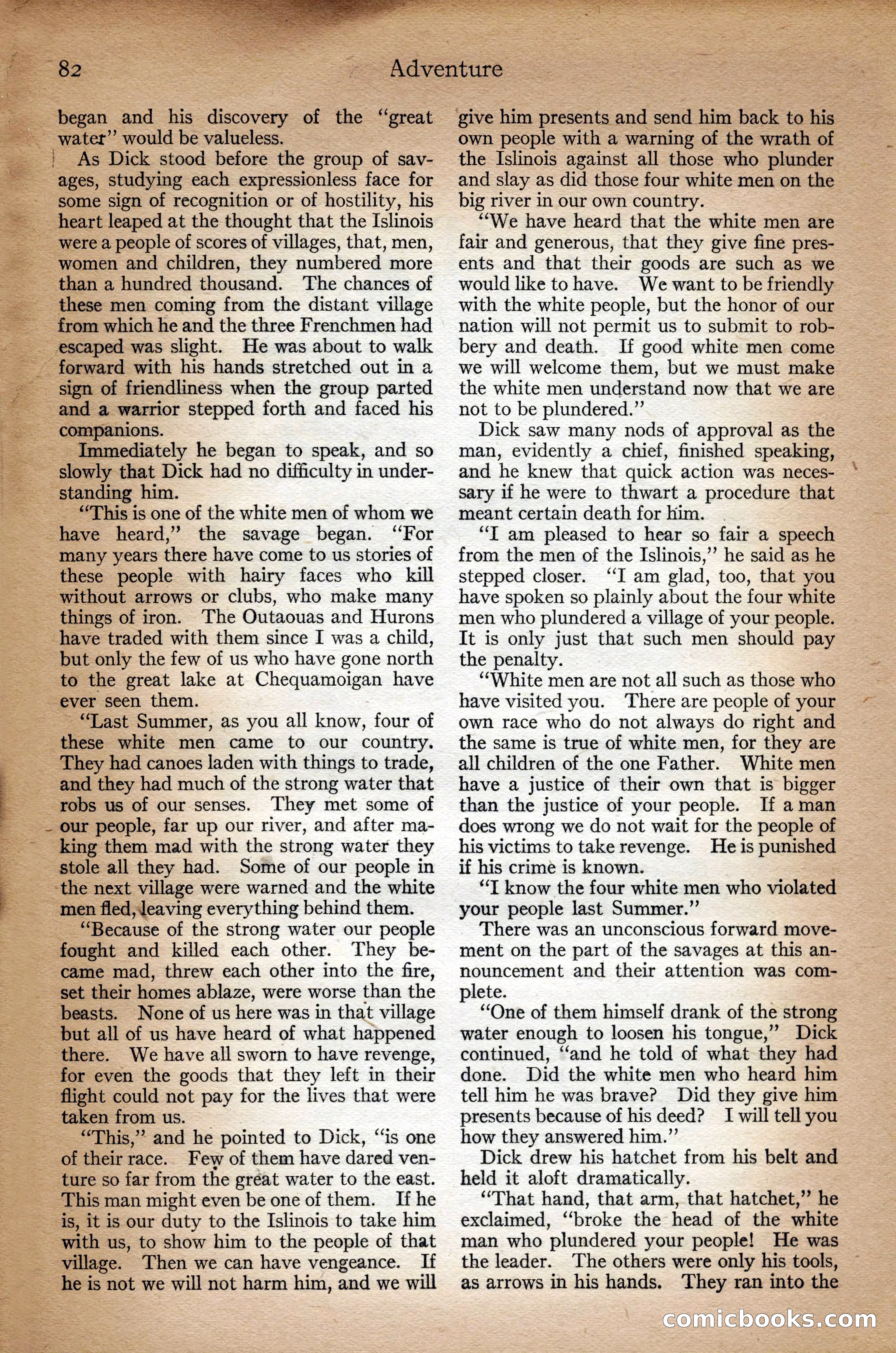 Adventure Magazine Cover — page 84 of 196