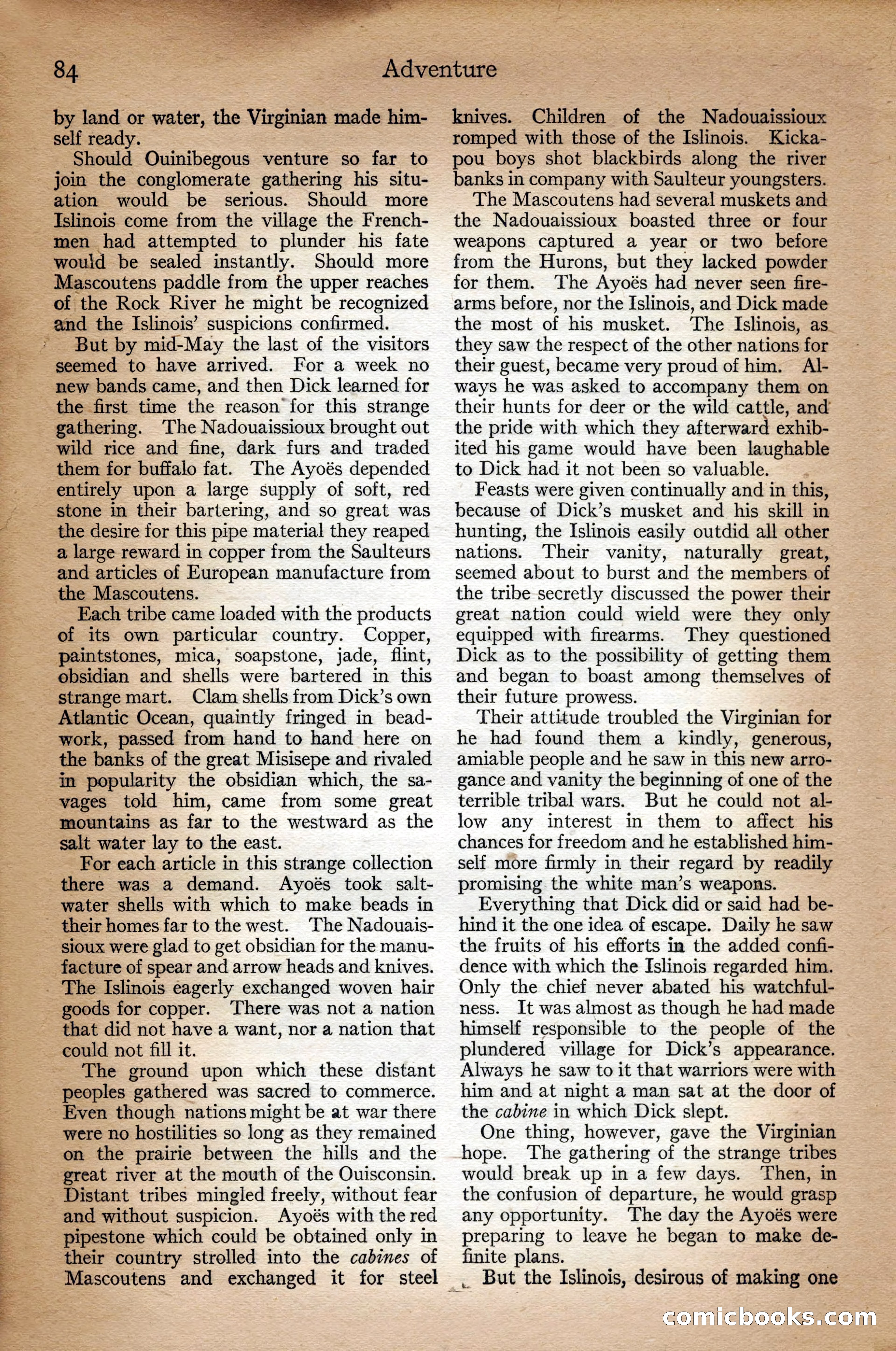 Adventure Magazine Cover — page 86 of 196